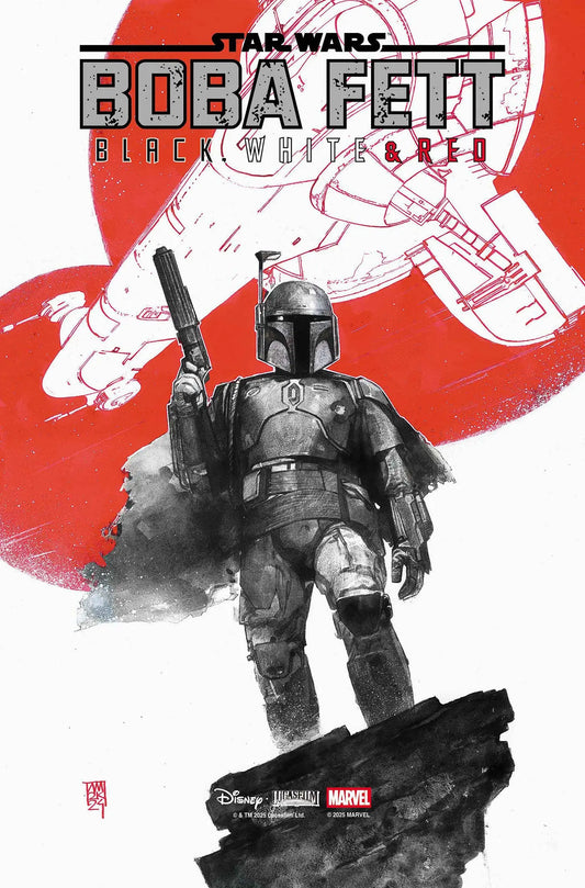 STAR WARS: BOBA FETT - BLACK, WHITE & RED #1 Marvel