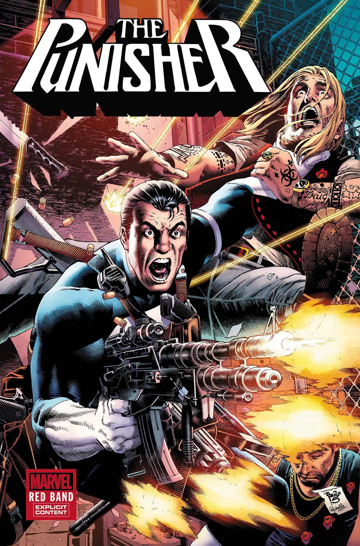 PUNISHER: RED BAND #2 PAULO SIQUEIRA VARIANT [POLYBAGGED] Marvel