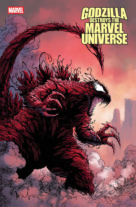 GODZILLA DESTROYS THE MARVEL UNIVERSE #5 DAVE WACHTER MARVELIZED CARNAGE-ZILLA VARIANT Marvel