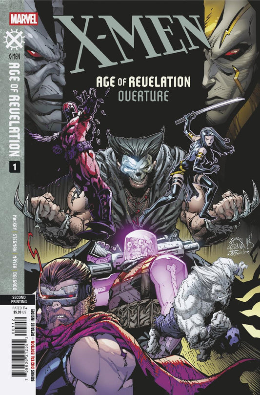 X-MEN: AGE OF REVELATION OVERTURE #1 RYAN STEGMAN 2ND PRINTING VARIANT [AOR] Marvel