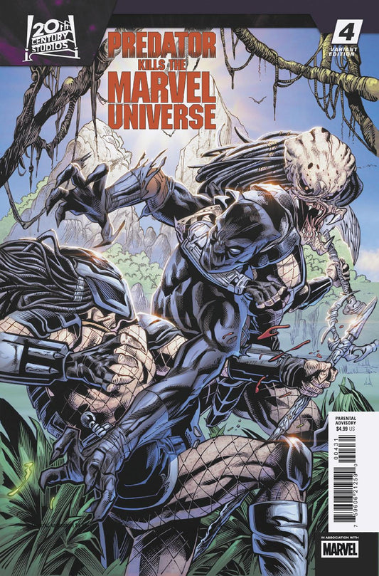 PREDATOR KILLS THE MARVEL UNIVERSE #4 CHRIS CAMPANA VARIANT Marvel