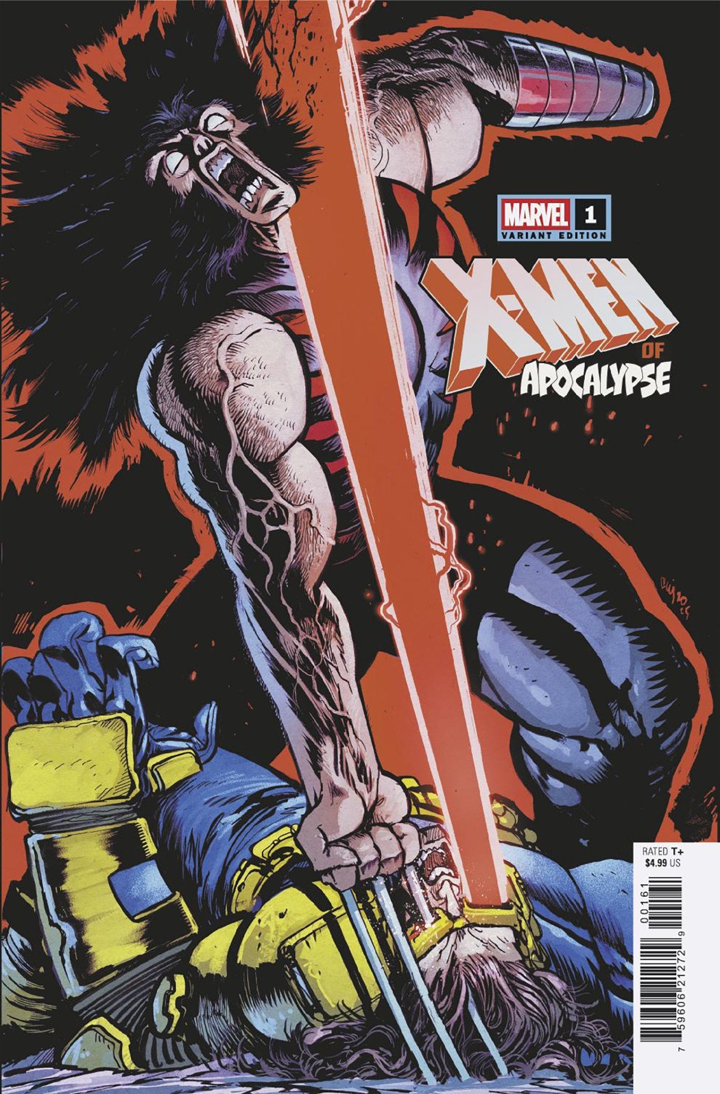 X-MEN OF APOCALYPSE #1 DANIEL WARREN JOHNSON VARIANT Marvel