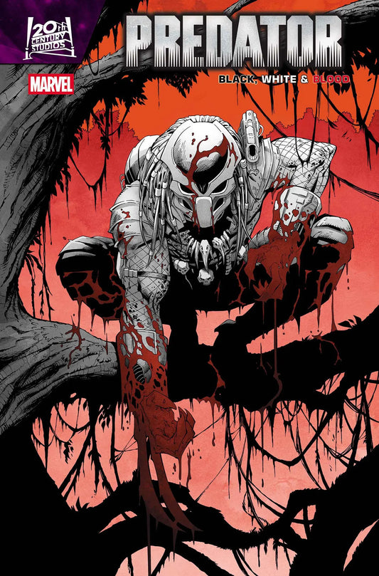 PREDATOR: BLACK, WHITE & BLOOD #4 Marvel