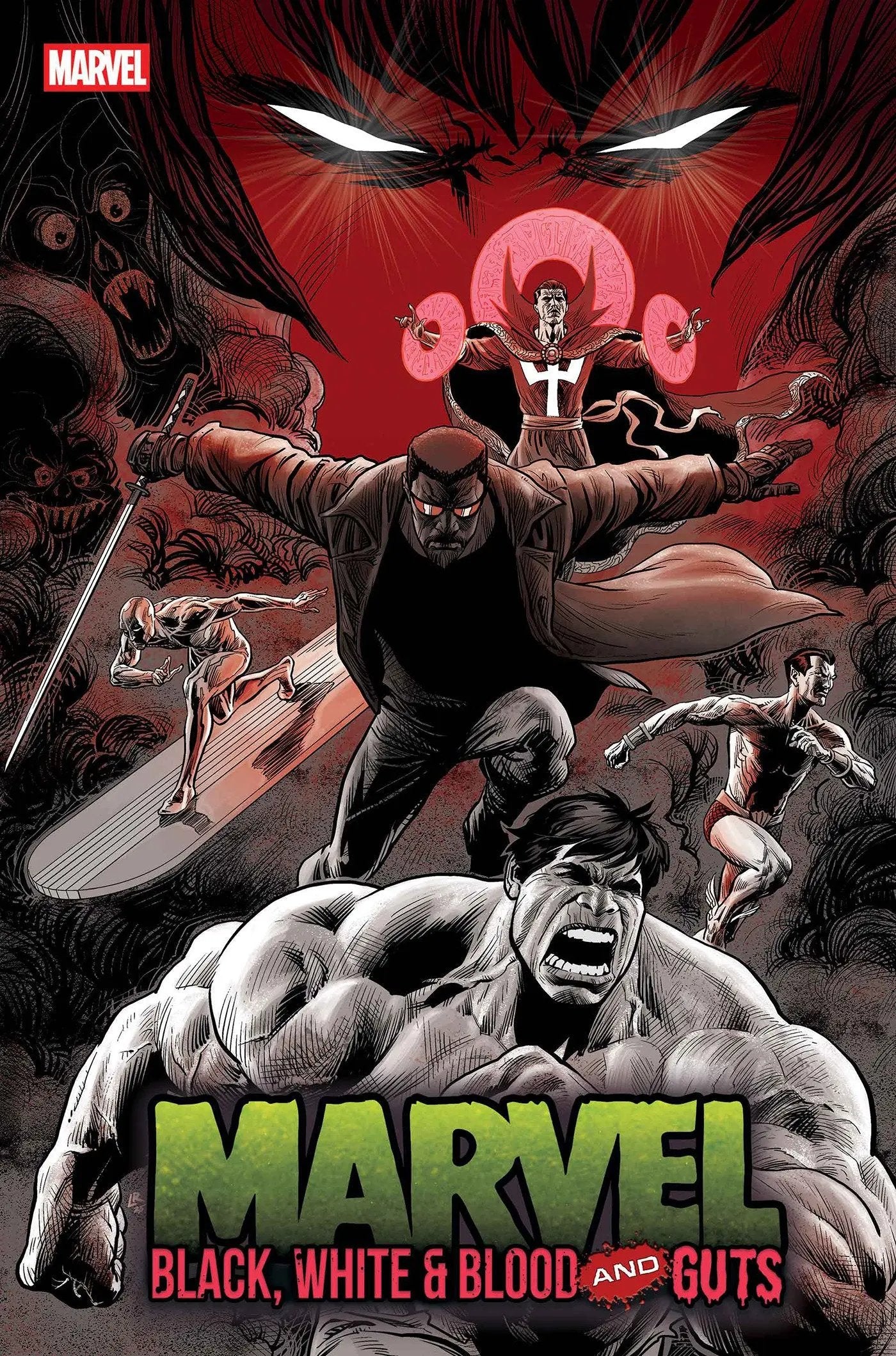 MARVEL: BLACK, WHITE & BLOOD AND GUTS #4 Marvel