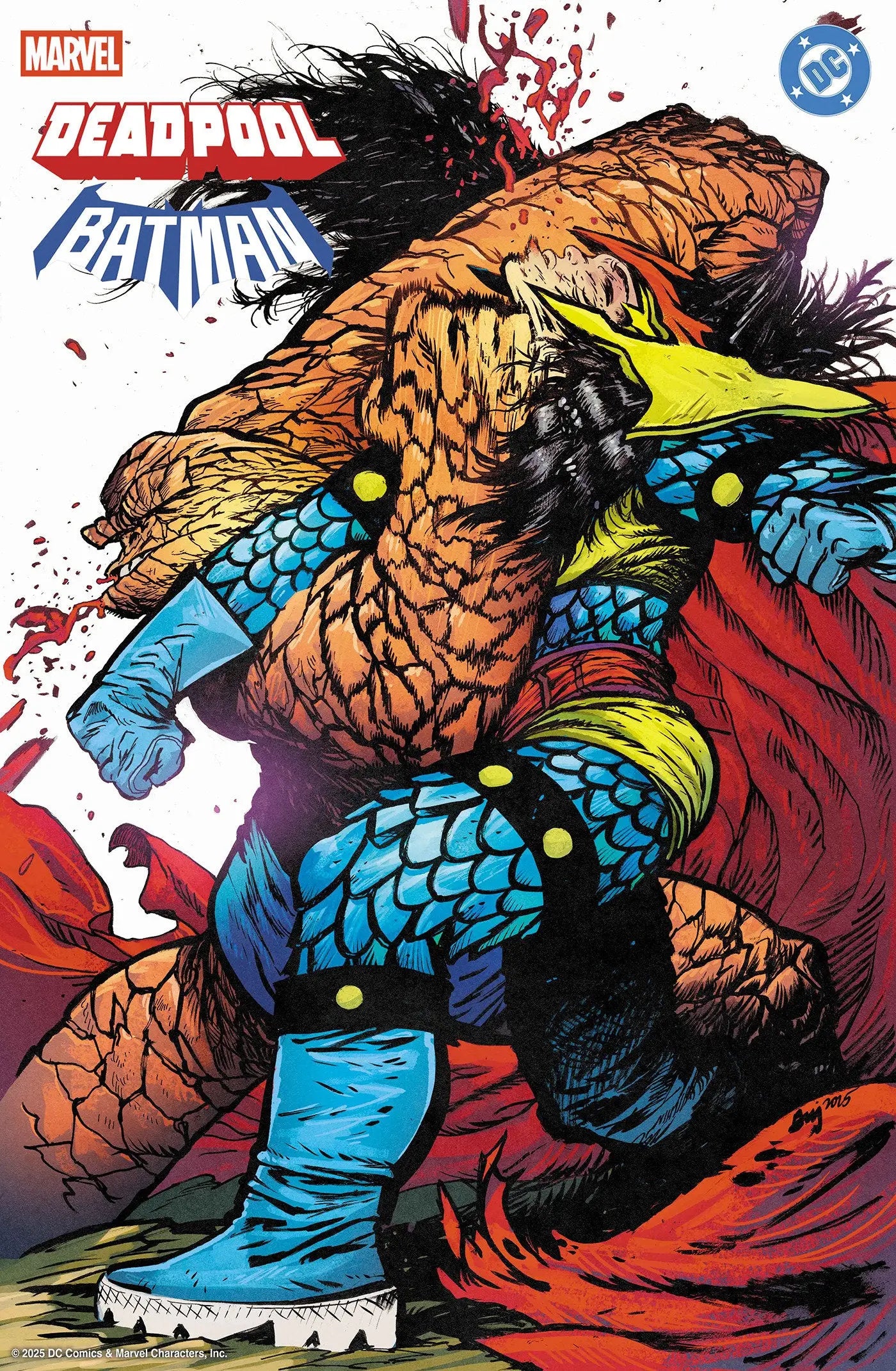 MARVEL/DC: DEADPOOL/BATMAN #1 DANIEL WARREN JOHNSON VARIANT Marvel