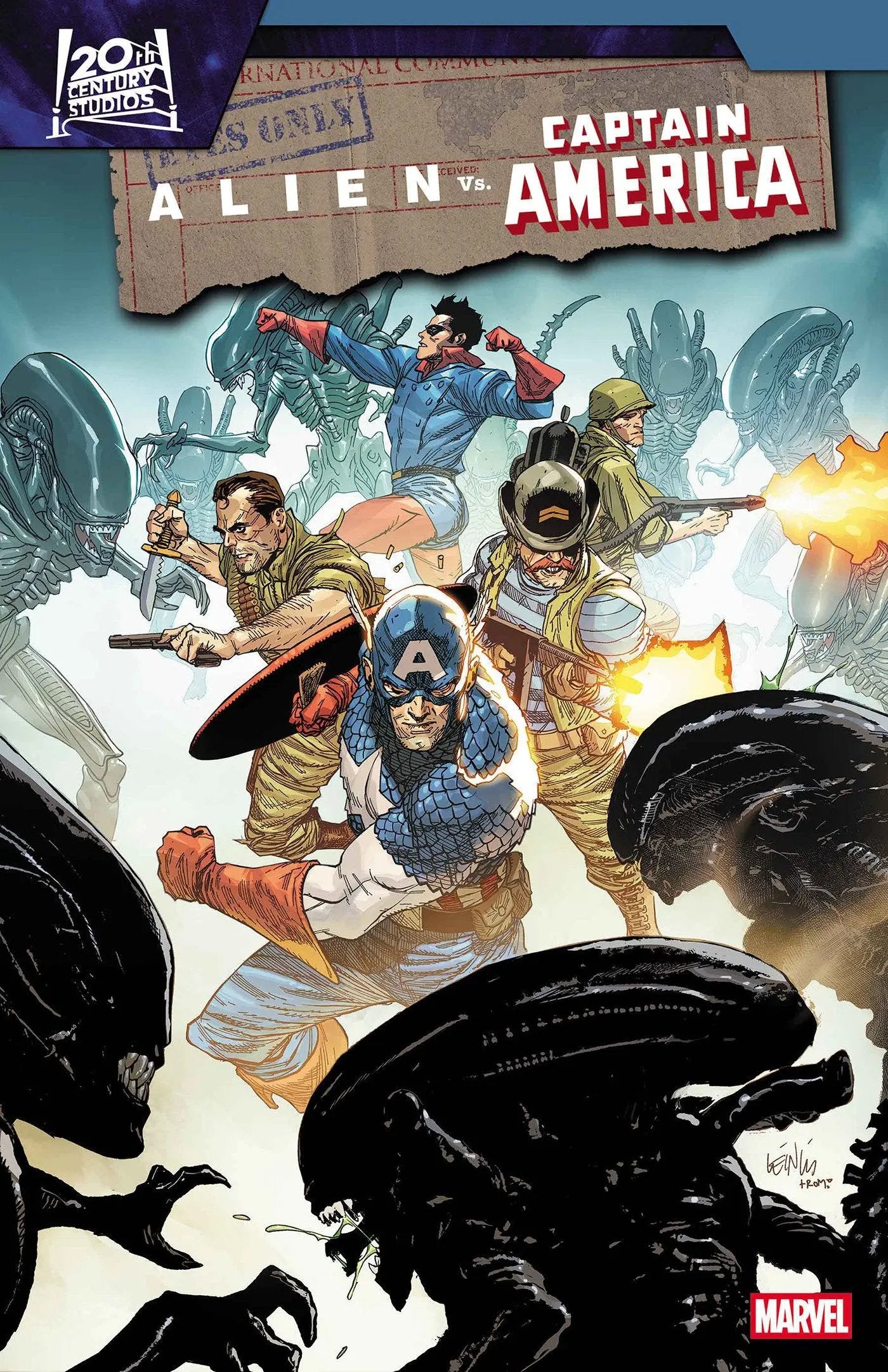 ALIEN VS. CAPTAIN AMERICA #2 Marvel