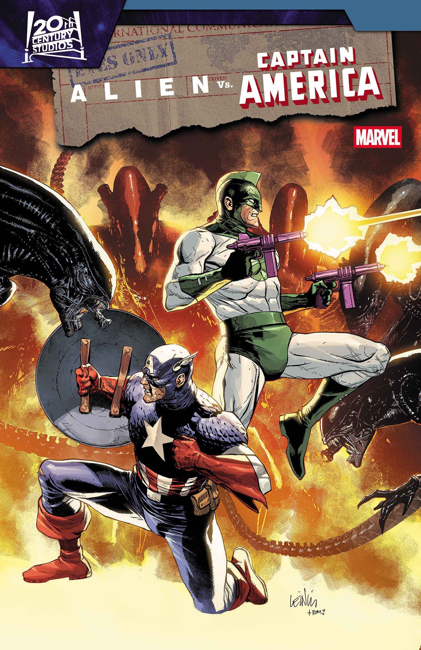 ALIEN VS. CAPTAIN AMERICA #3 Marvel