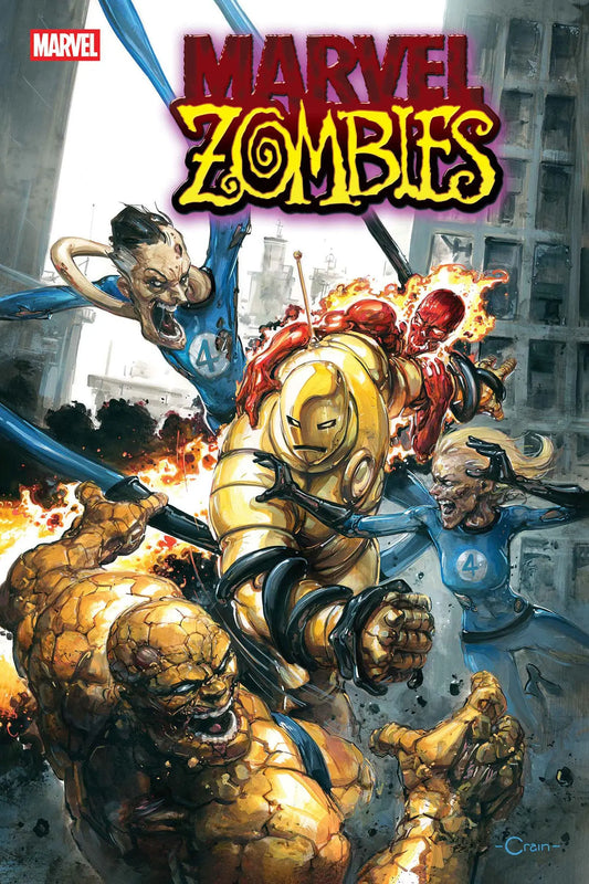 MARVEL ZOMBIES: RED BAND #1 CLAYTON CRAIN VARIANT [POLYBAGGED] Marvel