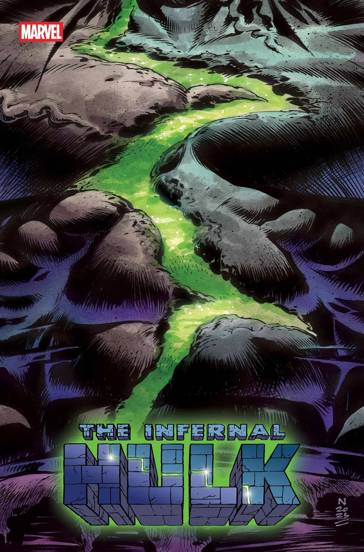 INFERNAL HULK #1 NIC KLEIN PROMO VARIANT Marvel