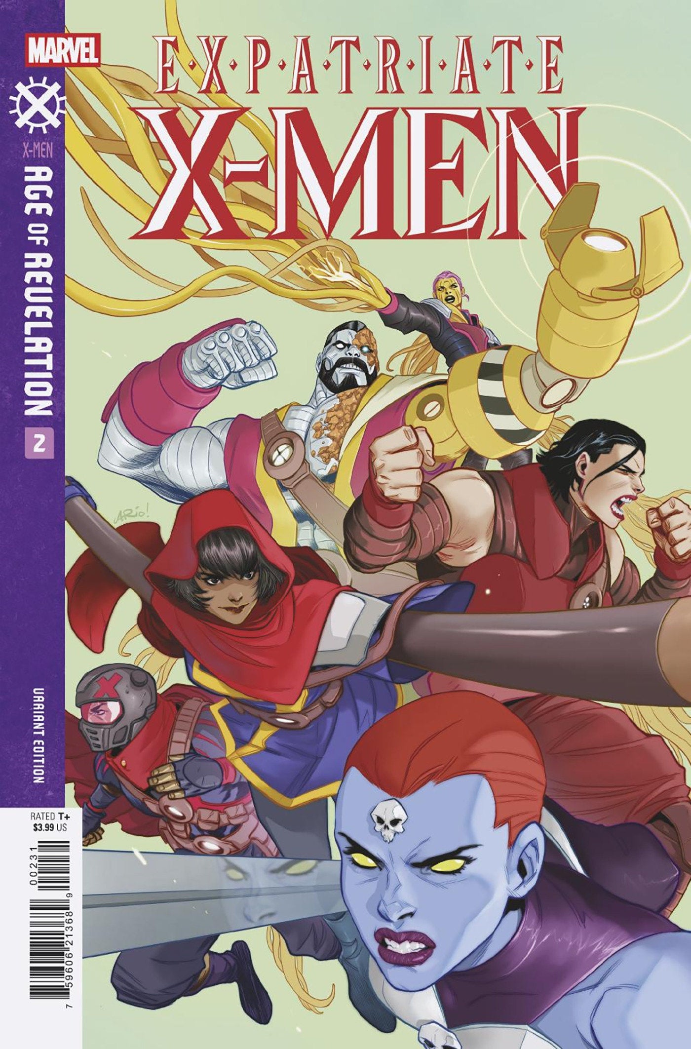 EXPATRIATE X-MEN #2 ARIO ANINDITO VARIANT [AOR] Marvel