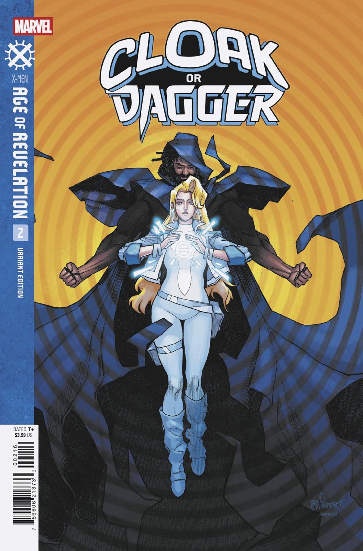 CLOAK OR DAGGER #2 MARCO FERRARI INCENTIVE VARIANT [AOR] 1:25 Marvel
