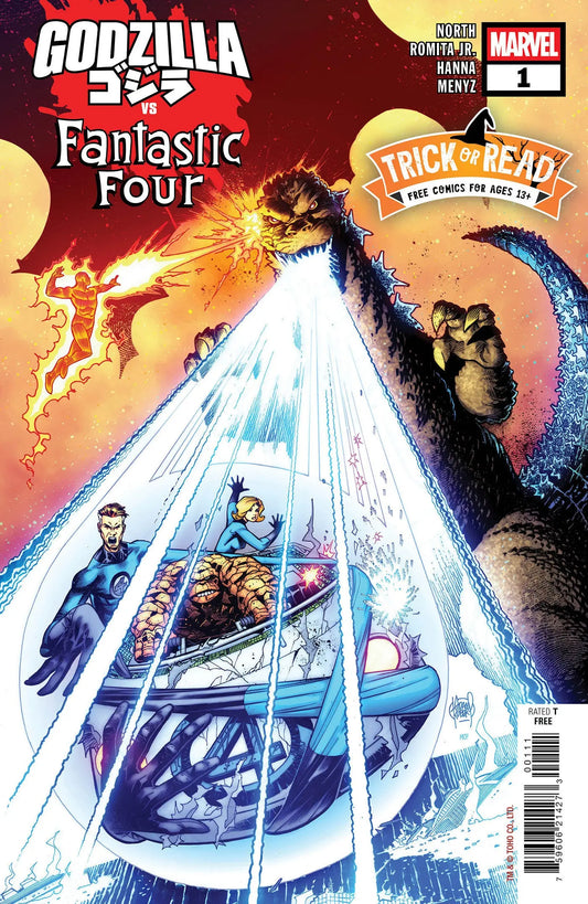 GODZILLA VS. FANTASTIC FOUR #1 HALLOWEEN TRICK-OR-READ 2025 [BUNDLES OF 20] Marvel