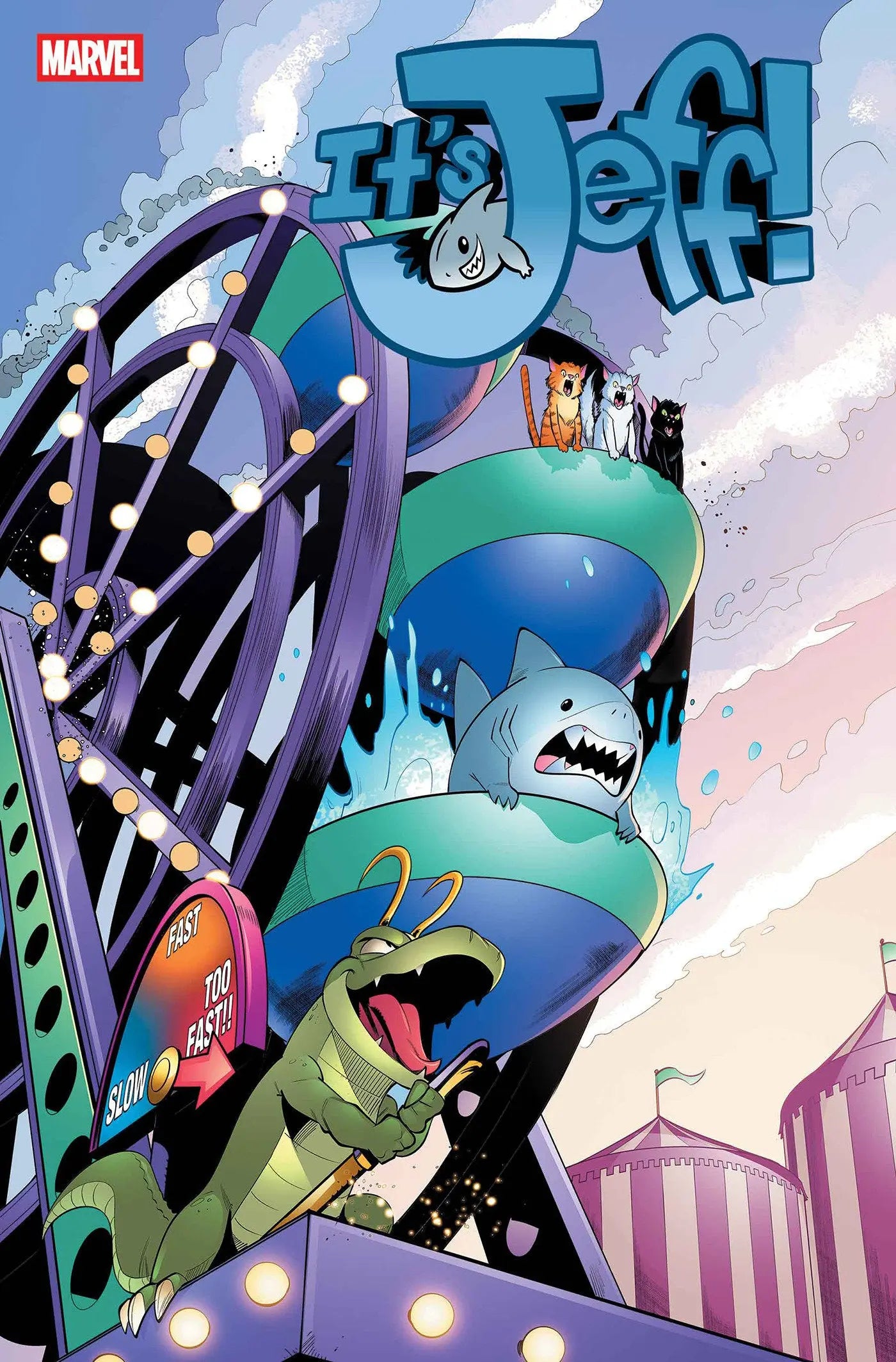 IT'S JEFF & OTHER MARVEL TAILS #1 BOB QUINN VARIANT Marvel