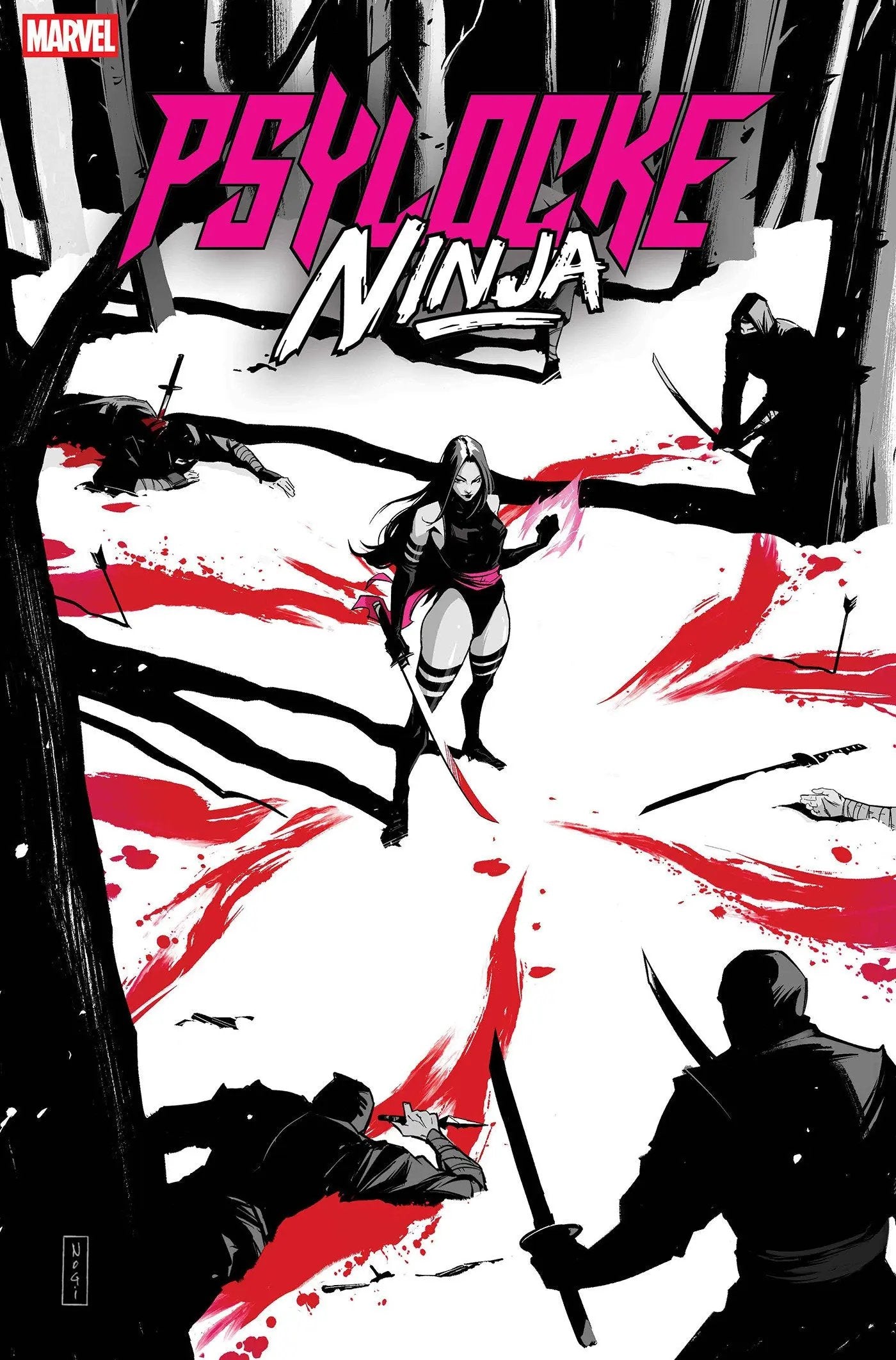 PSYLOCKE: NINJA #1 NOGI SAN INCENTIVE  VARIANT 1:25 Marvel