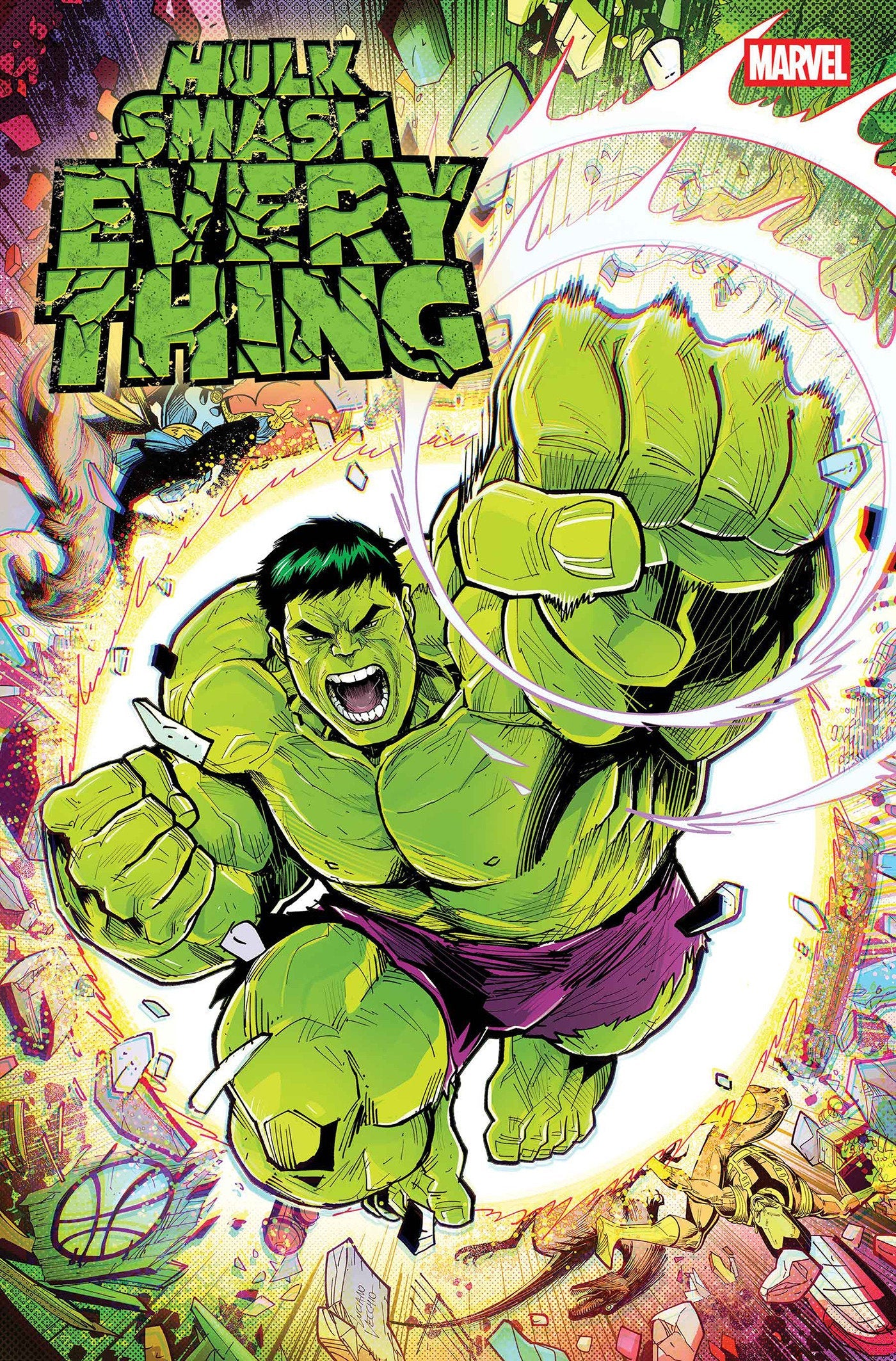 HULK: SMASH EVERYTHING #1 LUCIANO VECCHIO VARIANT Marvel