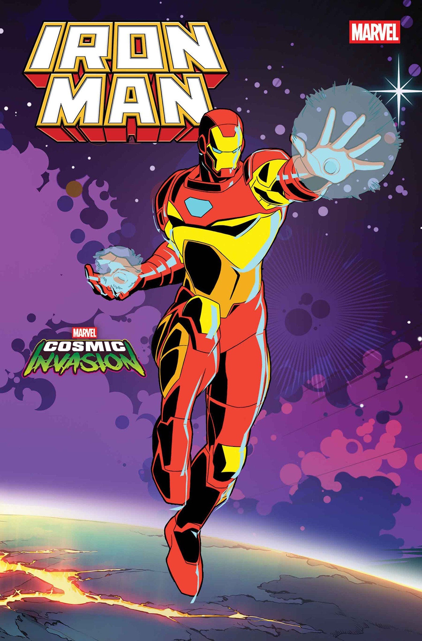 IRON MAN #1 MARVEL COSMIC INVASION VARIANT Marvel