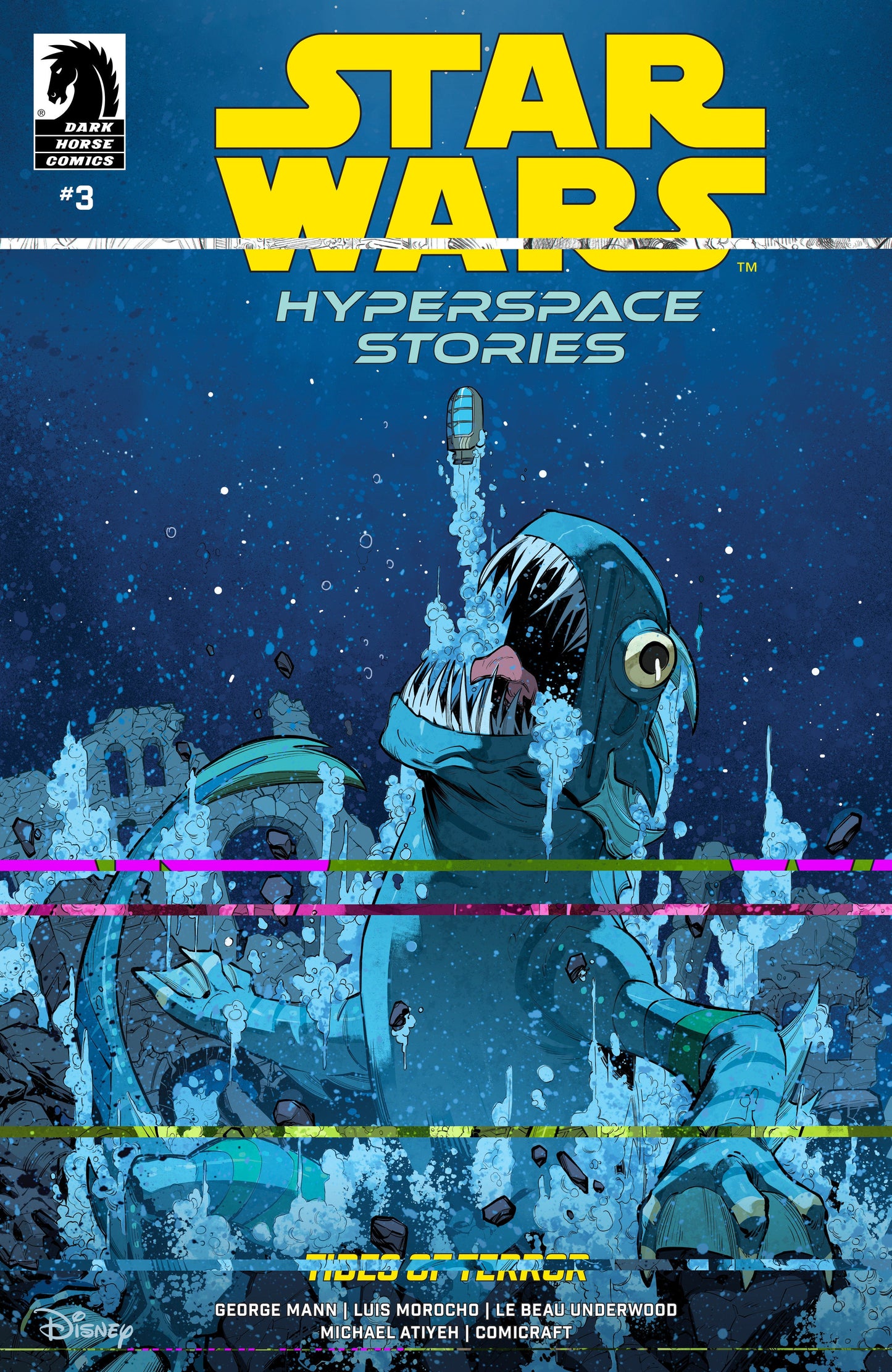 Star Wars: Hyperspace Stories--Tides of Terror #3 (CVR A) (Eduardo Mello) Dark Horse Comics