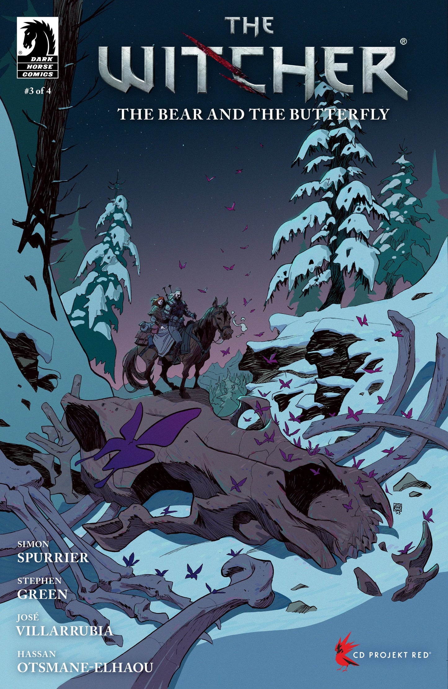 The Witcher: The Bear and the Butterfly #3 (CVR A) (Stephen Green) Dark Horse Comics