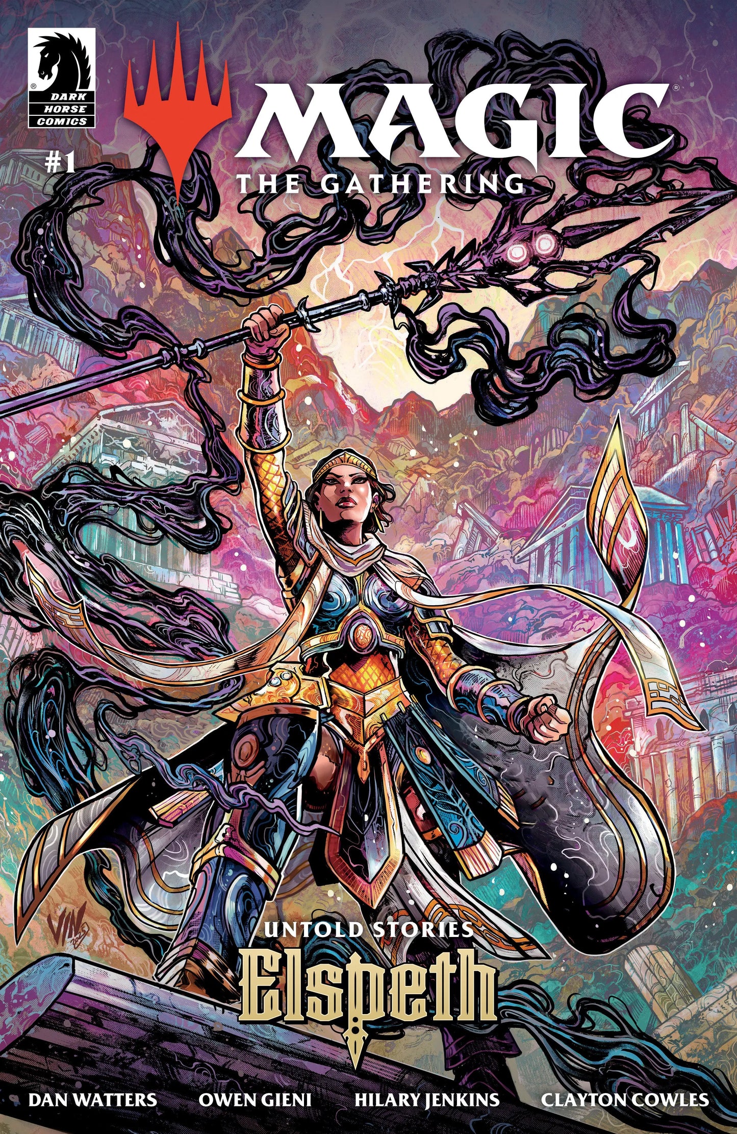Magic: The Gathering: Untold Stories--Elspeth #1 (CVR B) (Vincenzo Riccardi) Dark Horse Comics