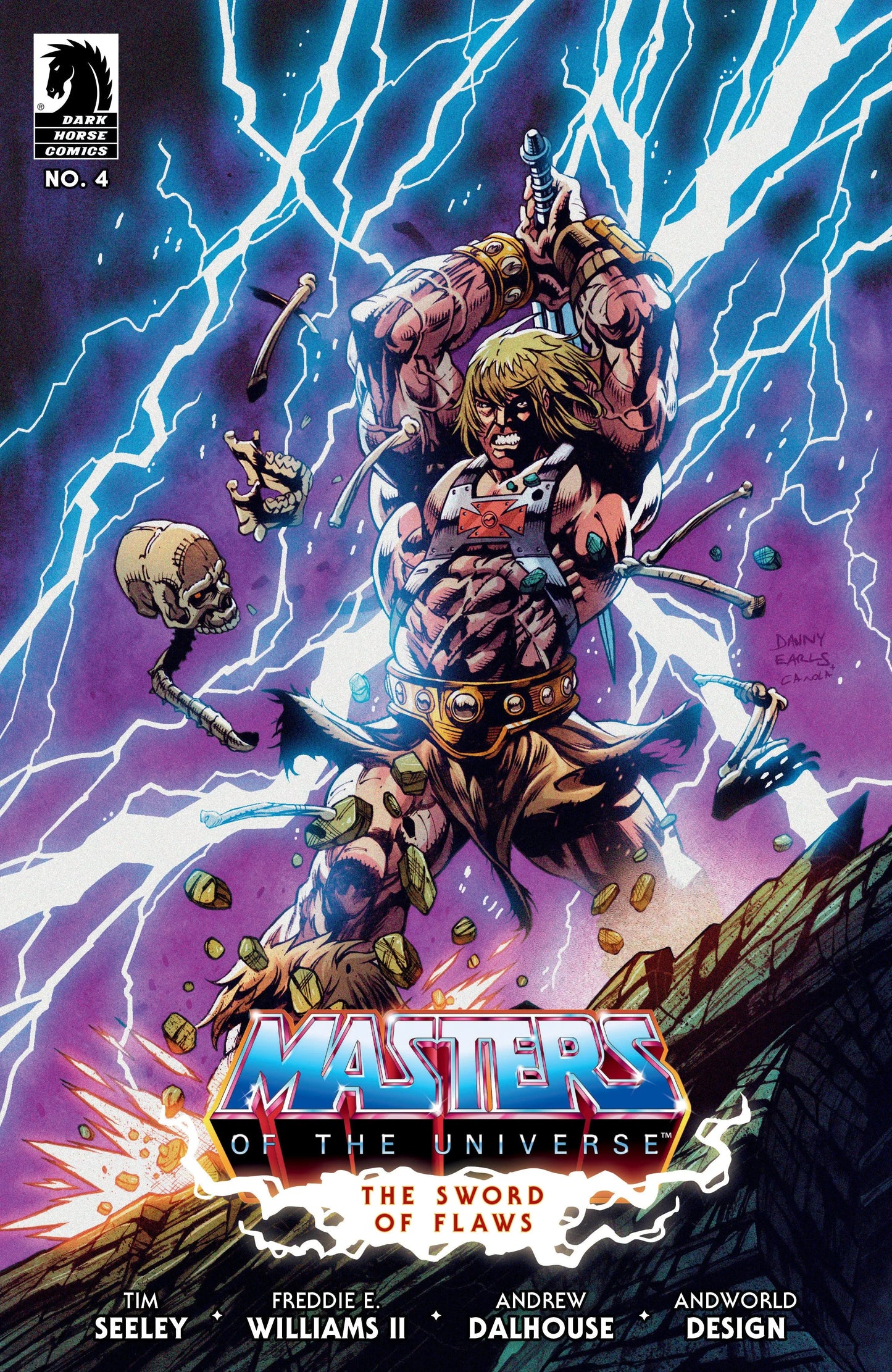 He-Man and the Masters of the Universe #4: The Sword of Flaws Part 4 (CVR B) (Dan Earls) Dark Horse Comics