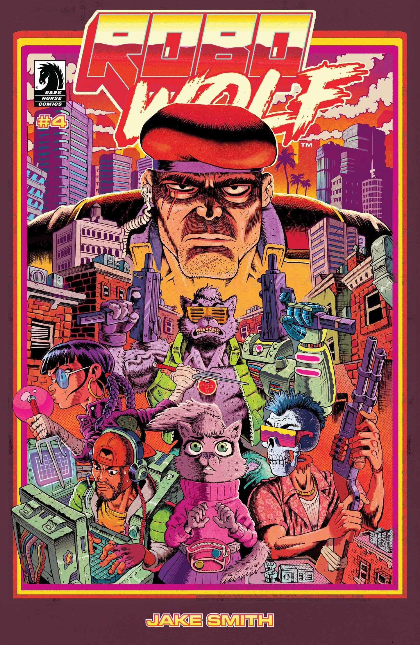 RoboWolf #4 (CVR A) (Jake Smith) Dark Horse Comics
