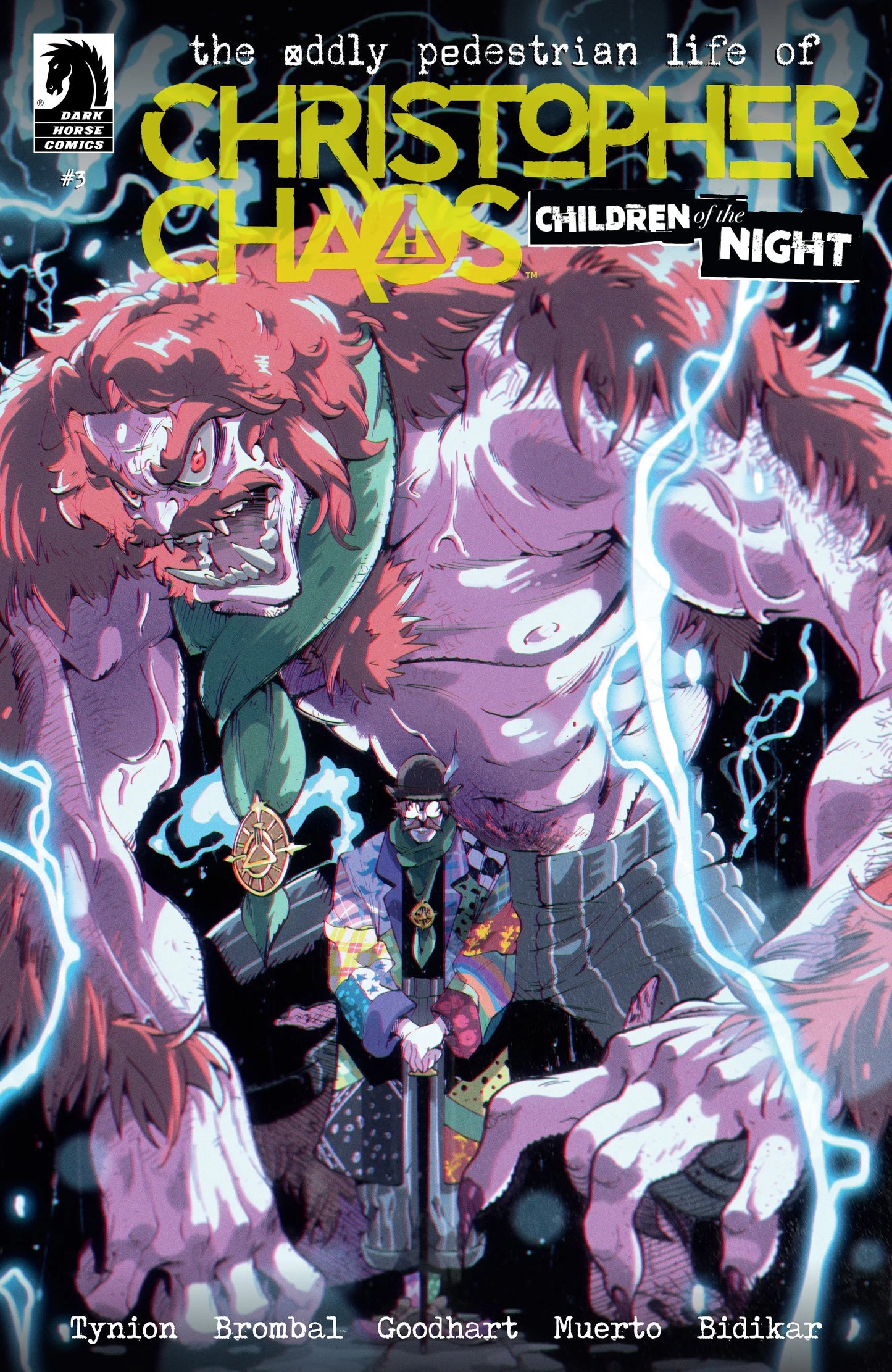 The Oddly Pedestrian Life of Christopher Chaos: Children of the Night #3 (CVR B) (Ricardo López Ortiz) Dark Horse Comics