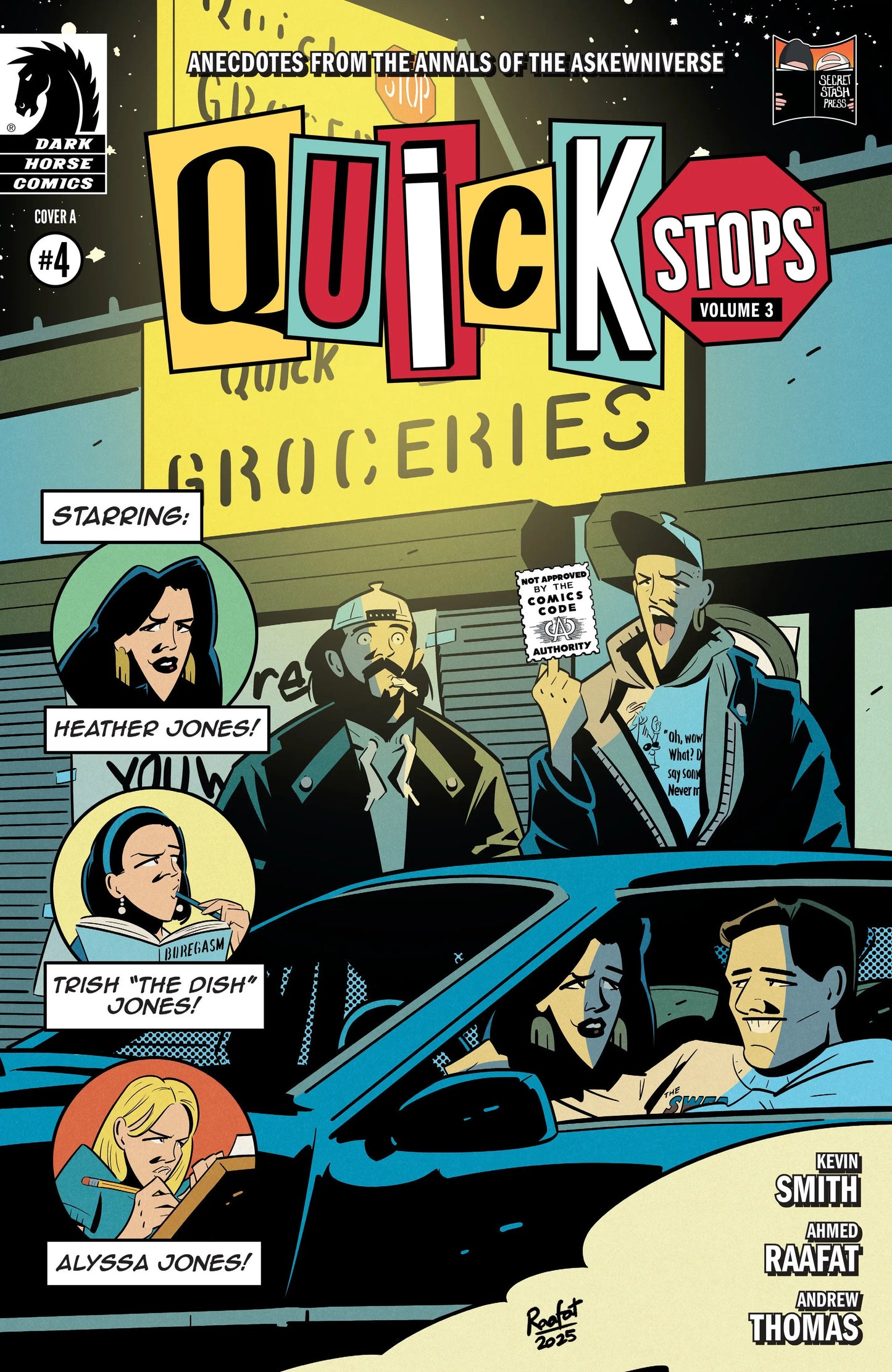 Quick Stops Volume 3 #4 (CVR A) (Ahmed Raafat) Dark Horse Comics