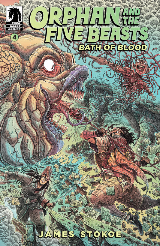 Orphan and the Five Beasts: Bath of Blood #4 (CVR A) (James Stokoe) Dark Horse Comics