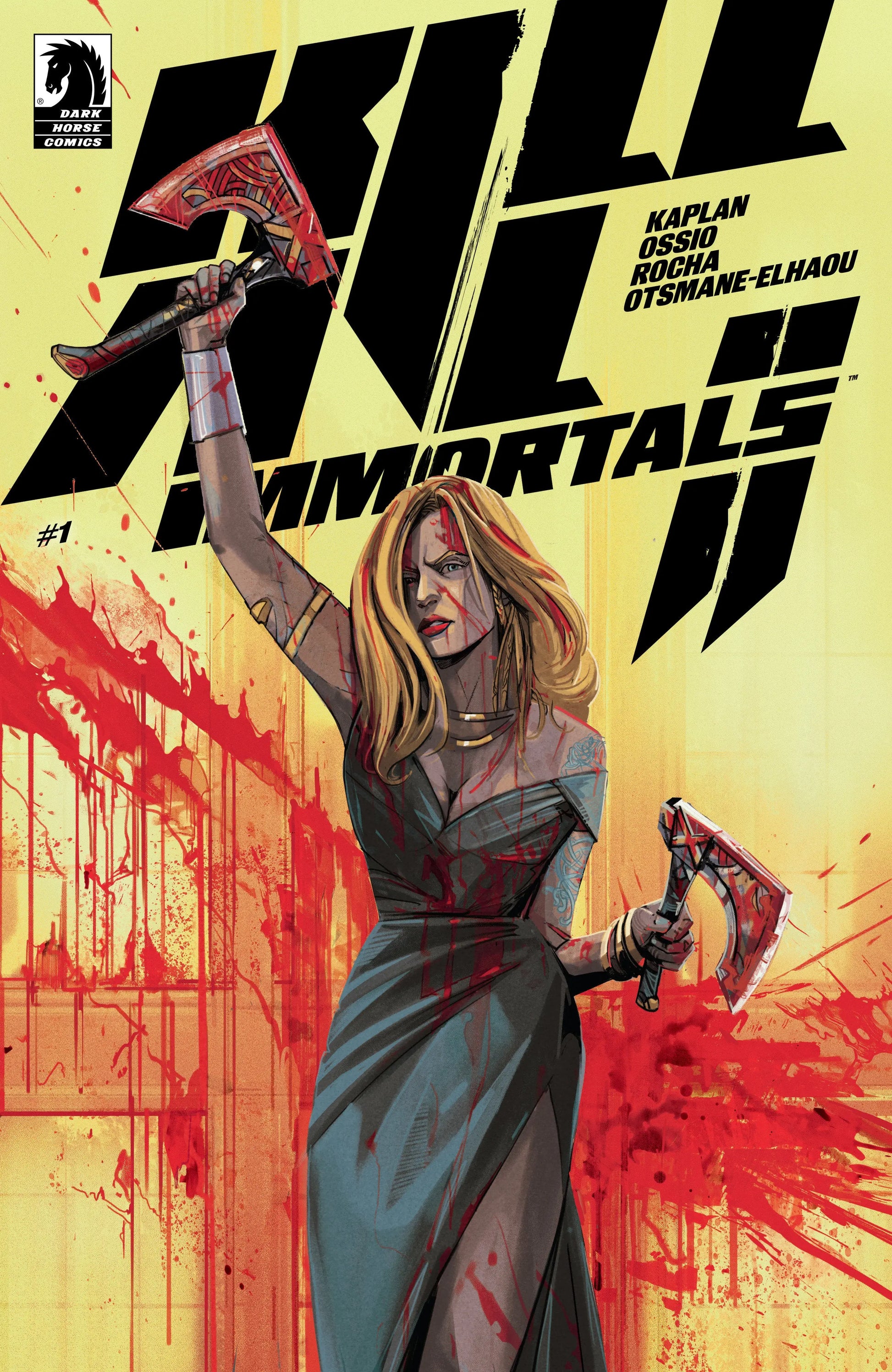 Kill All Immortals II #1 (CVR A) (Oliver Barrett) Dark Horse Comics