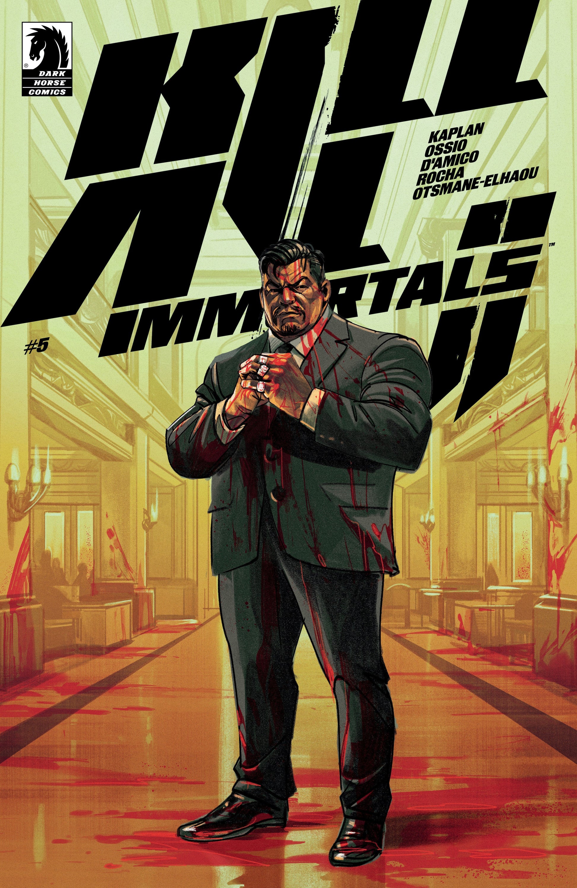 Kill All Immortals II #5 (CVR A) (Oliver Barrett) Dark Horse Comics