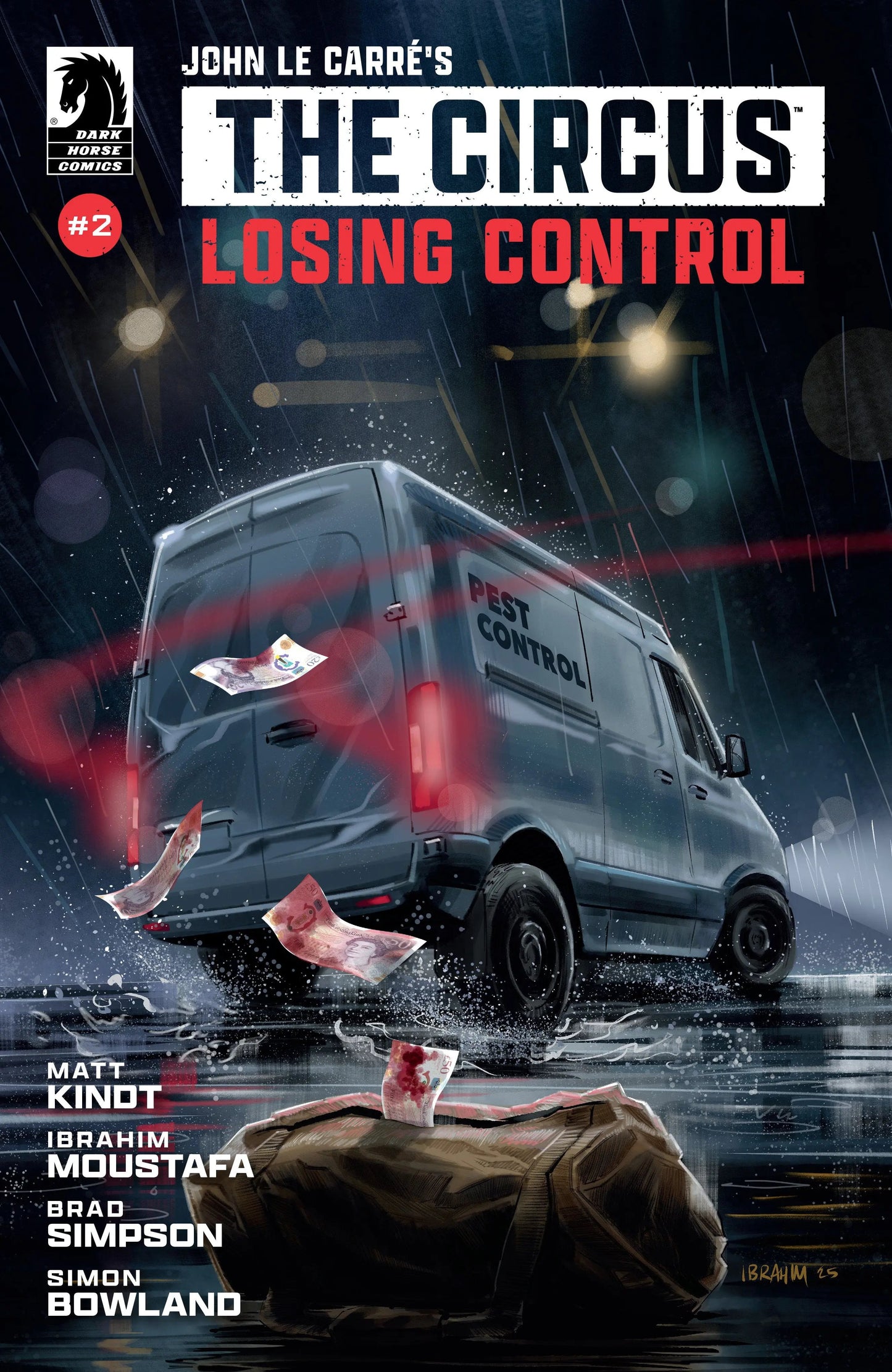 John Le Carré's: The Circus-Losing Control #2 (CVR A) (Ibrahim Moustafa) Dark Horse Comics