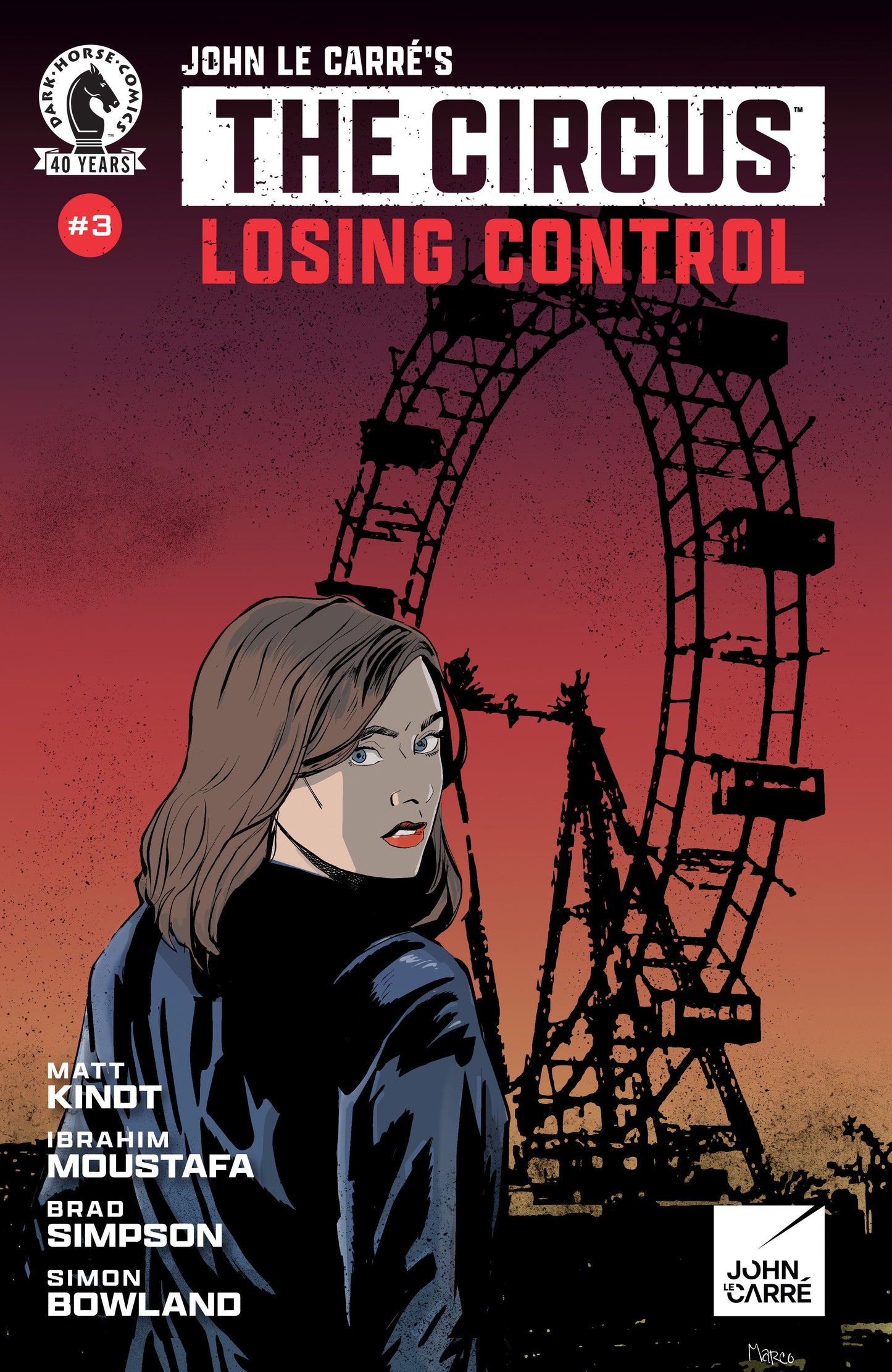 John le Carre's: The Circus--Losing Control #3 (CVR A) (Maro Finnegan) Dark Horse Comics