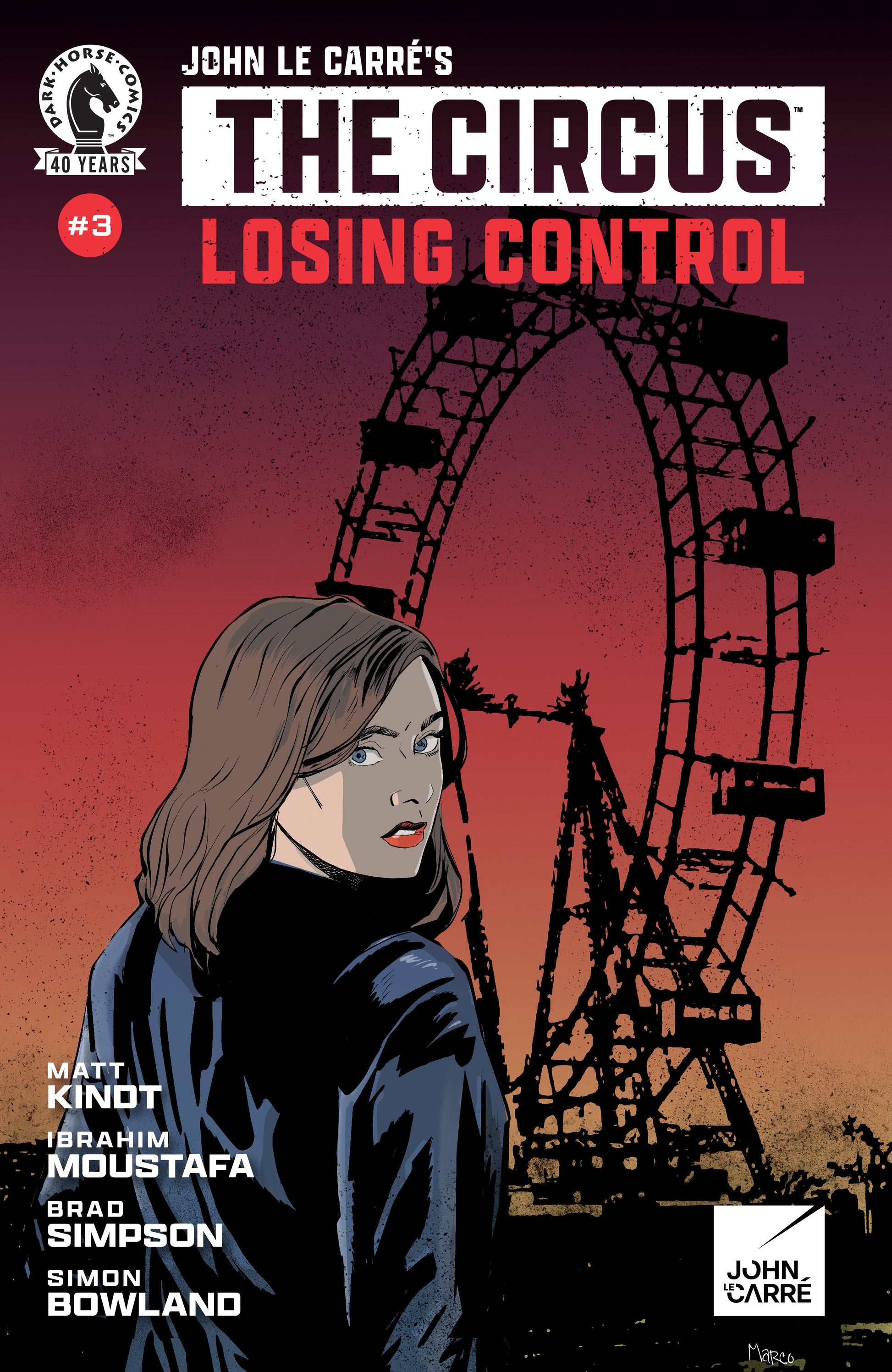 John le Carre's: The Circus--Losing Control #3 (CVR A) (Maro Finnegan) Dark Horse Comics