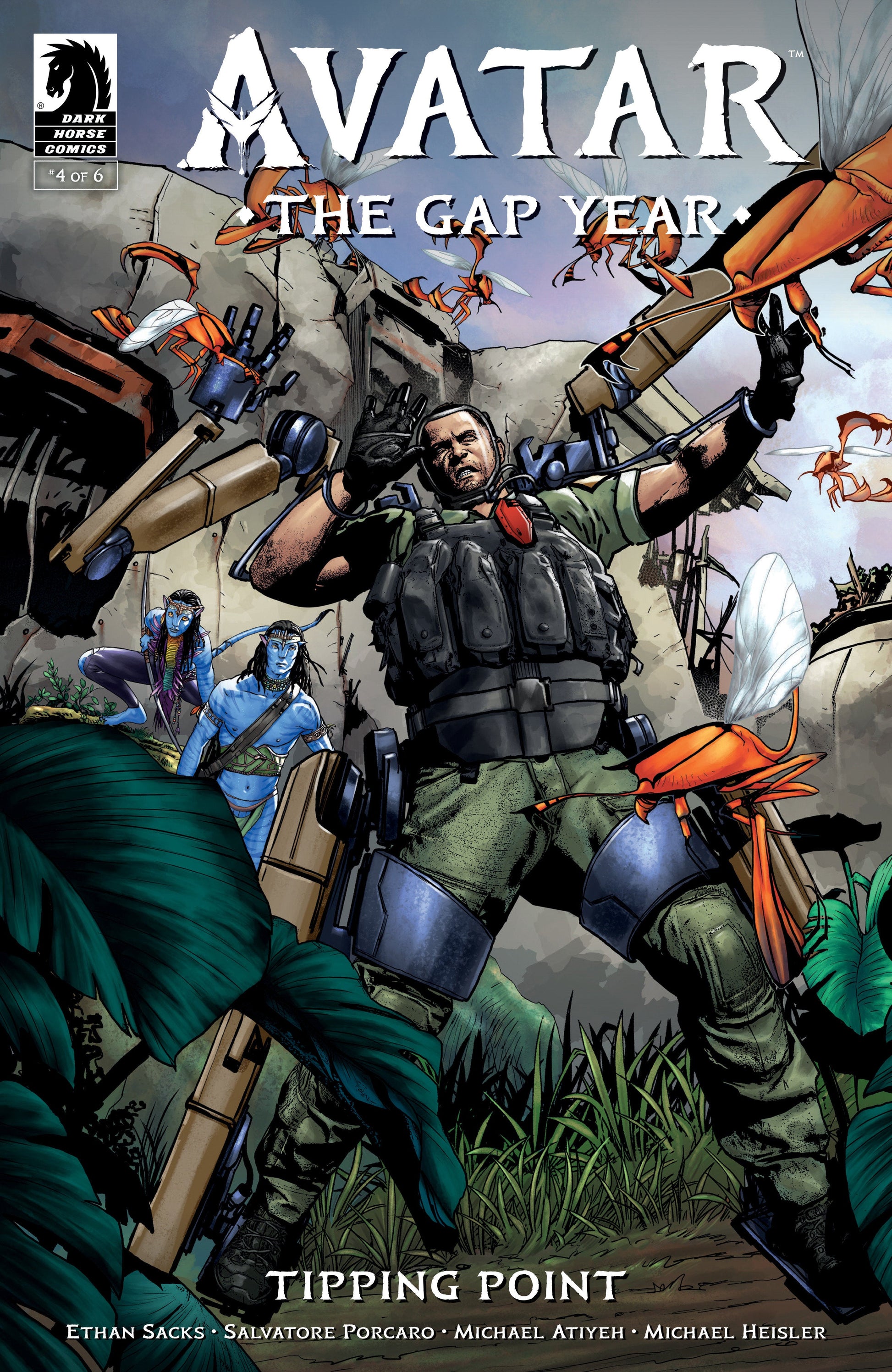 Avatar: The Gap Year--Tipping Point #4 (CVR A) (Salvatore Porcaro) Dark Horse Comics