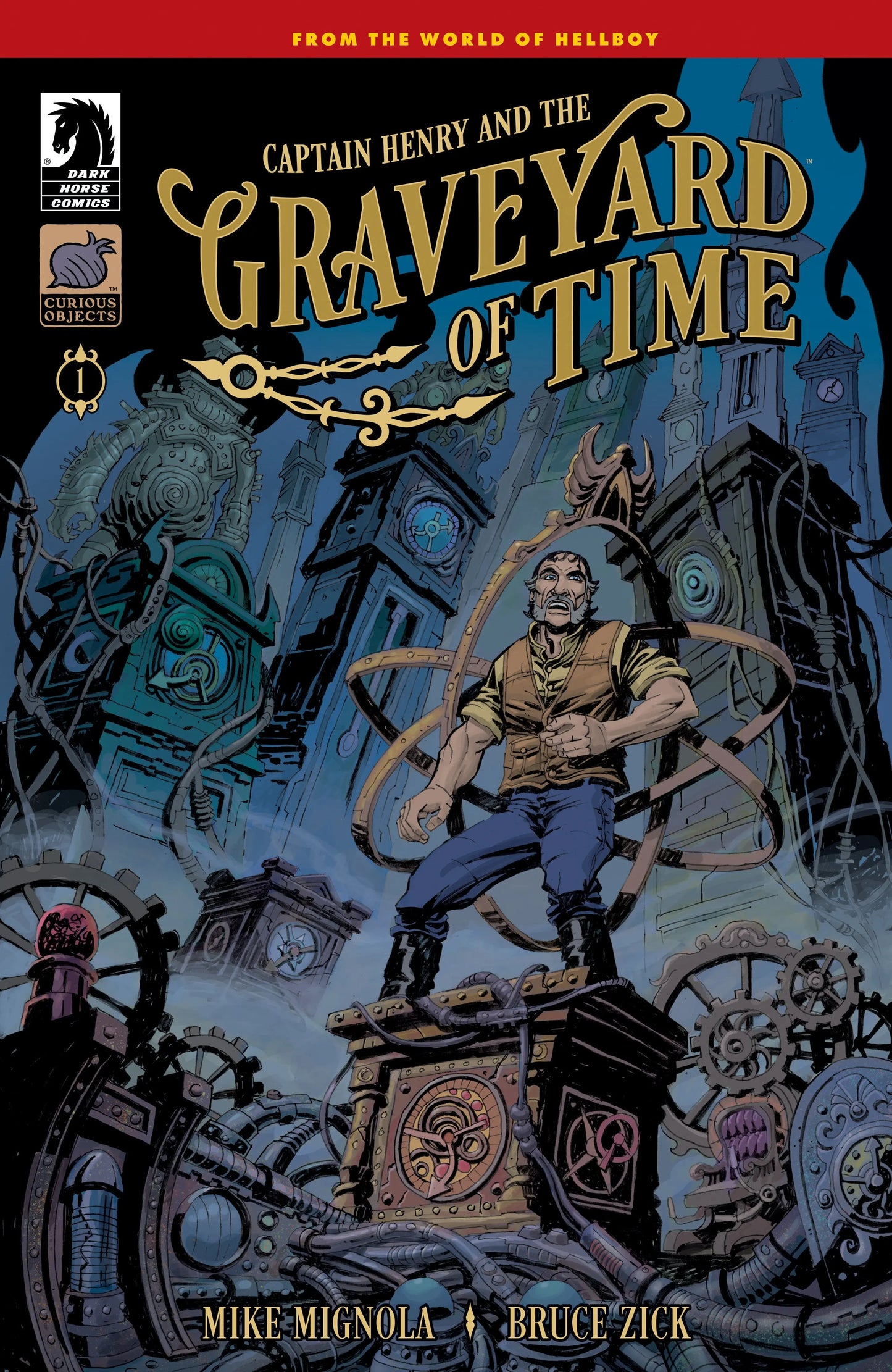 Captain Henry and the Graveyard of Time #1 (CVR A) (Bruce Zick) Dark Horse Comics