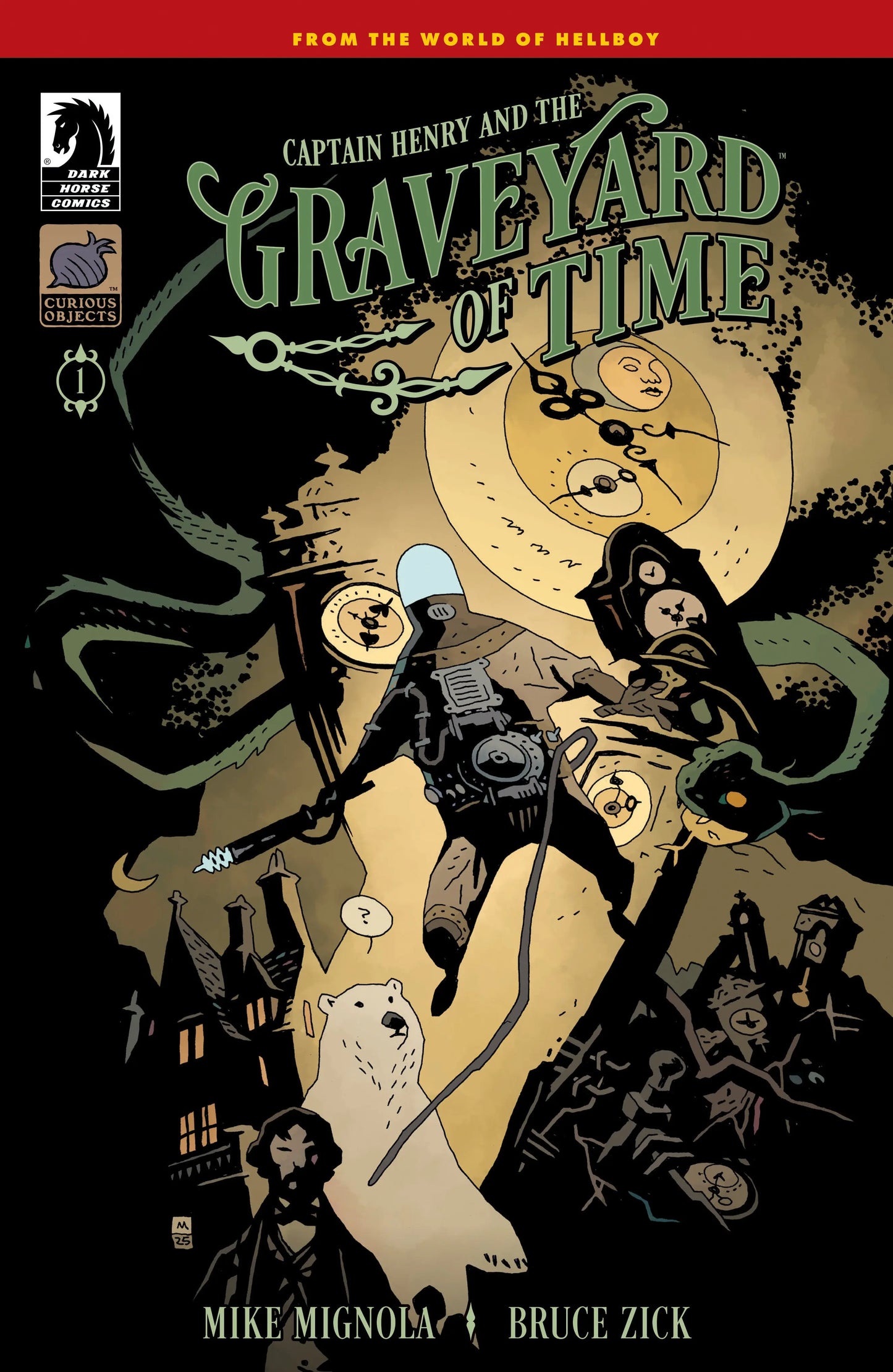 Captain Henry and the Graveyard of Time #1 (CVR B) (Mike Mignola) Dark Horse Comics