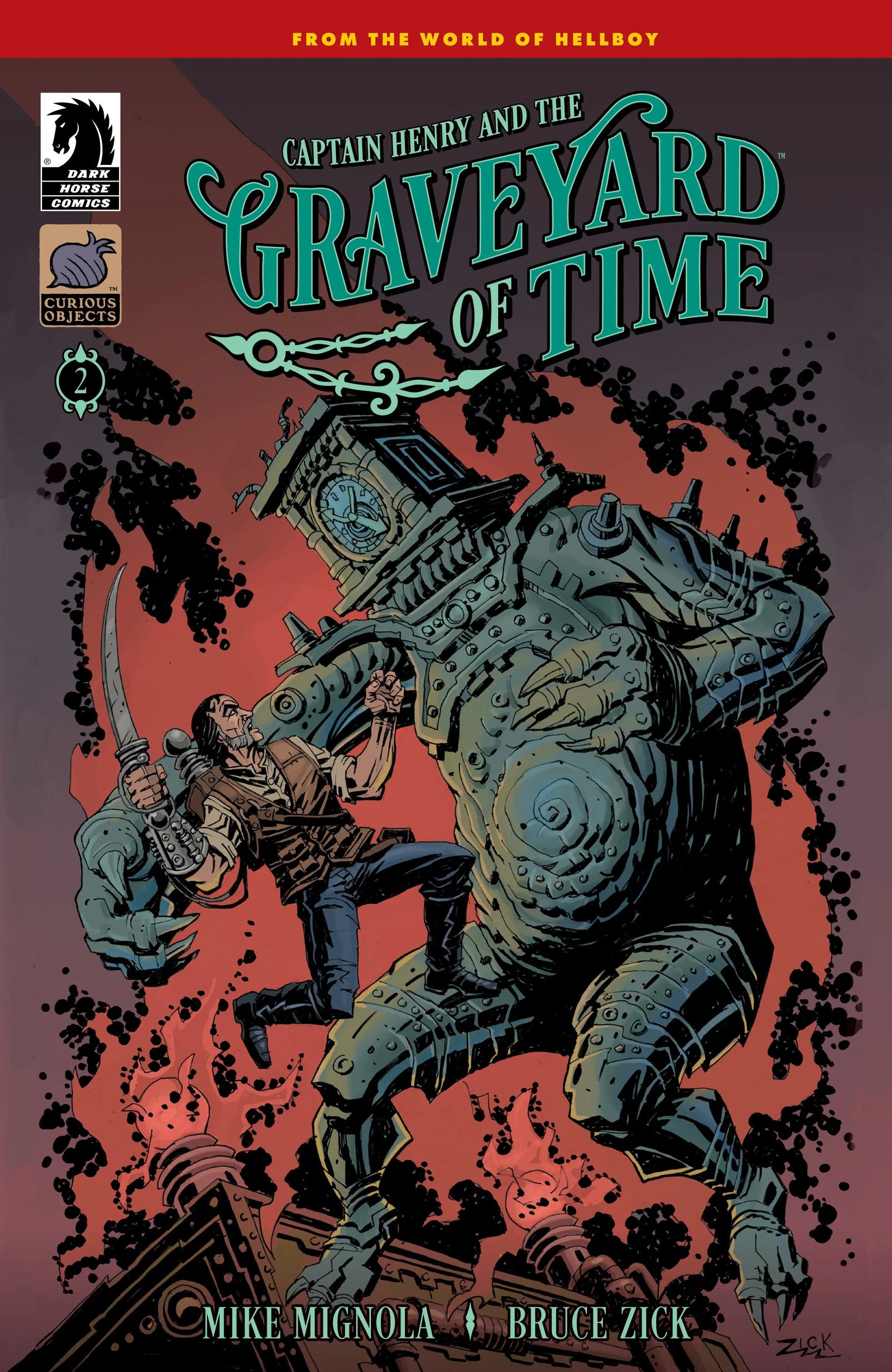 Captain Henry and the Graveyard of Time #2 (CVR A) (Bruce Zick) Dark Horse Comics