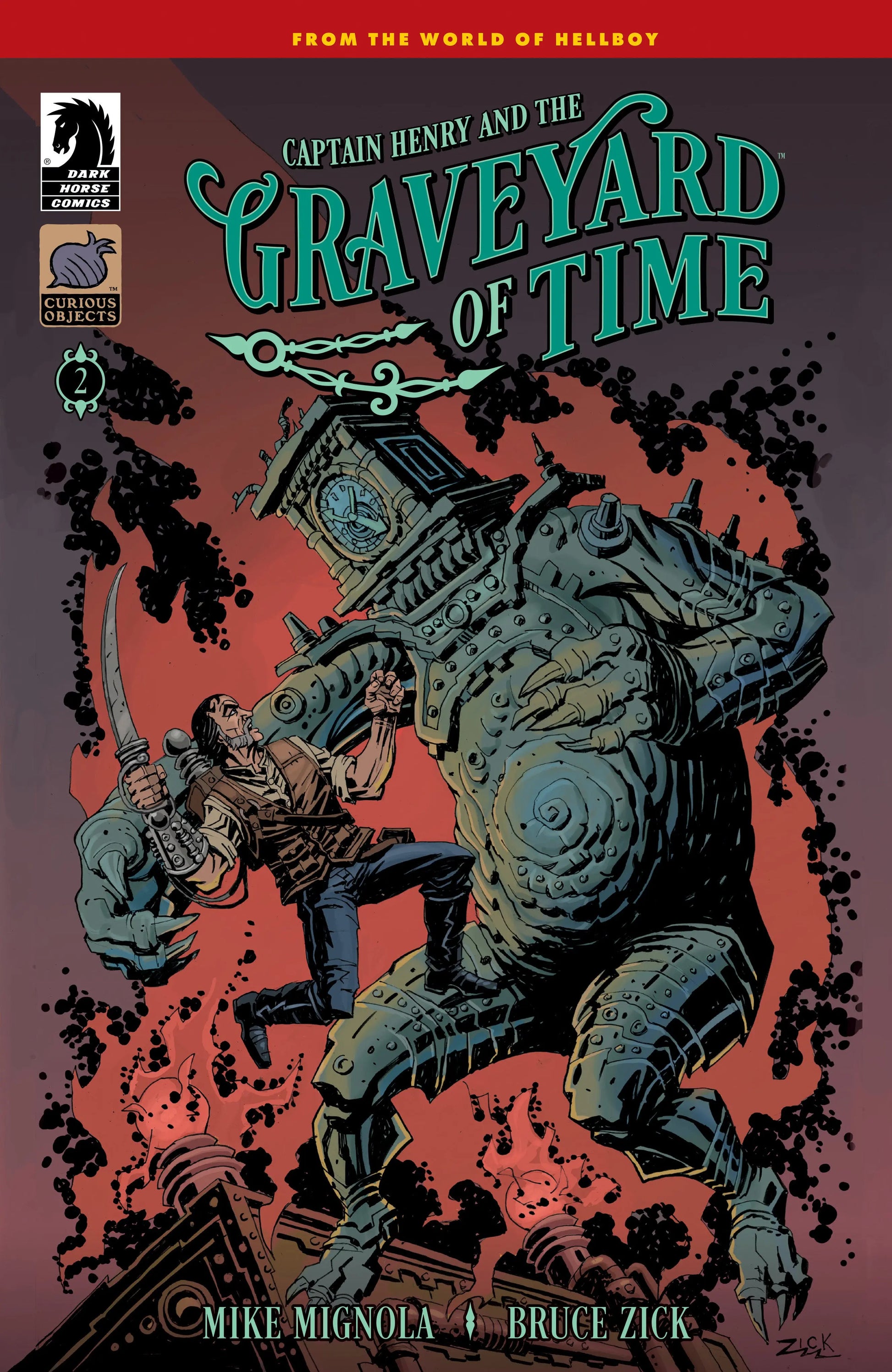 Captain Henry and the Graveyard of Time #2 (CVR A) (Bruce Zick) Dark Horse Comics