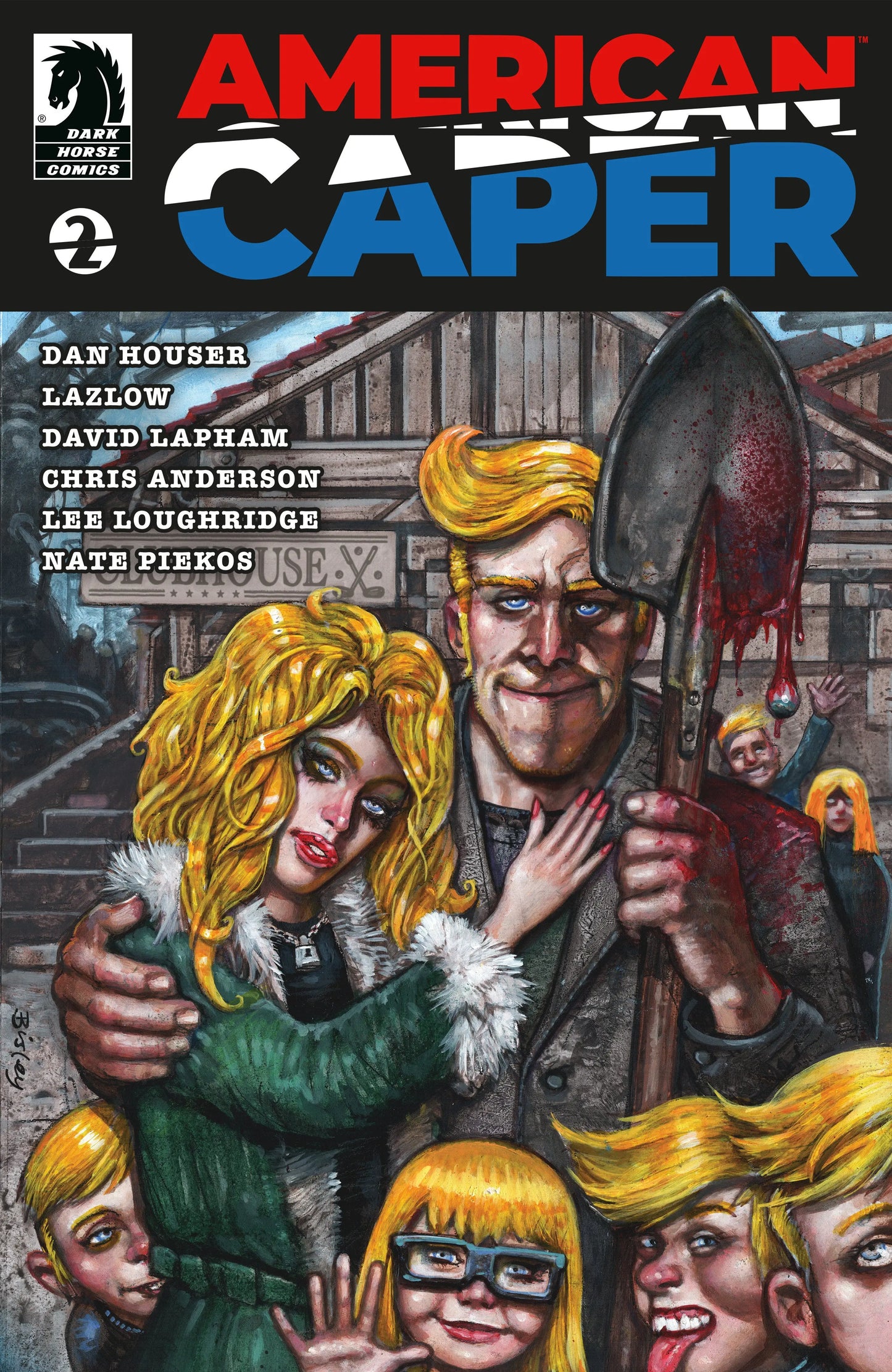 American Caper #2 (CVR B) (Simon Bisley) Dark Horse Comics