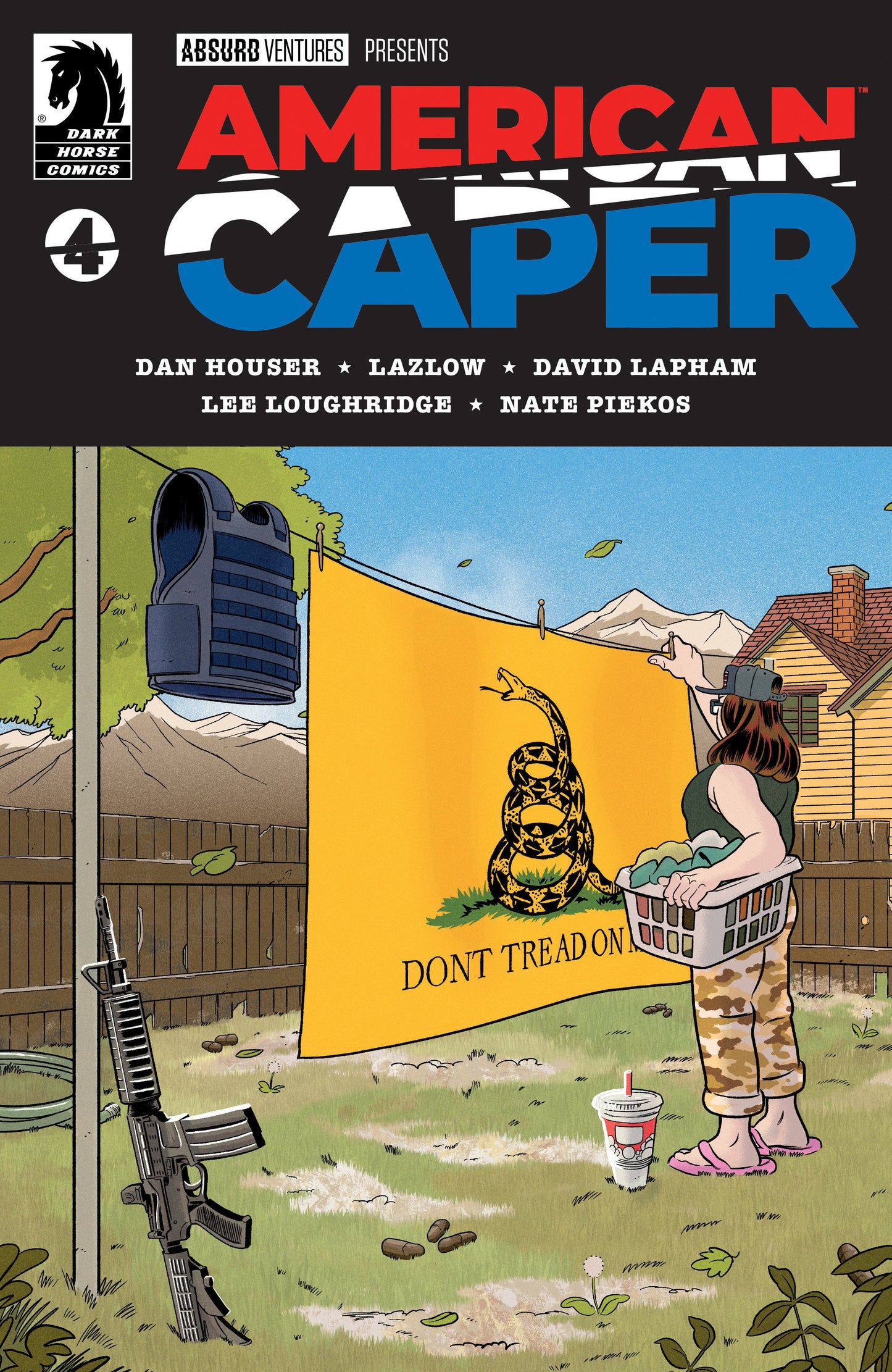 American Caper #4 (CVR A) (Tyler Boss) Dark Horse Comics