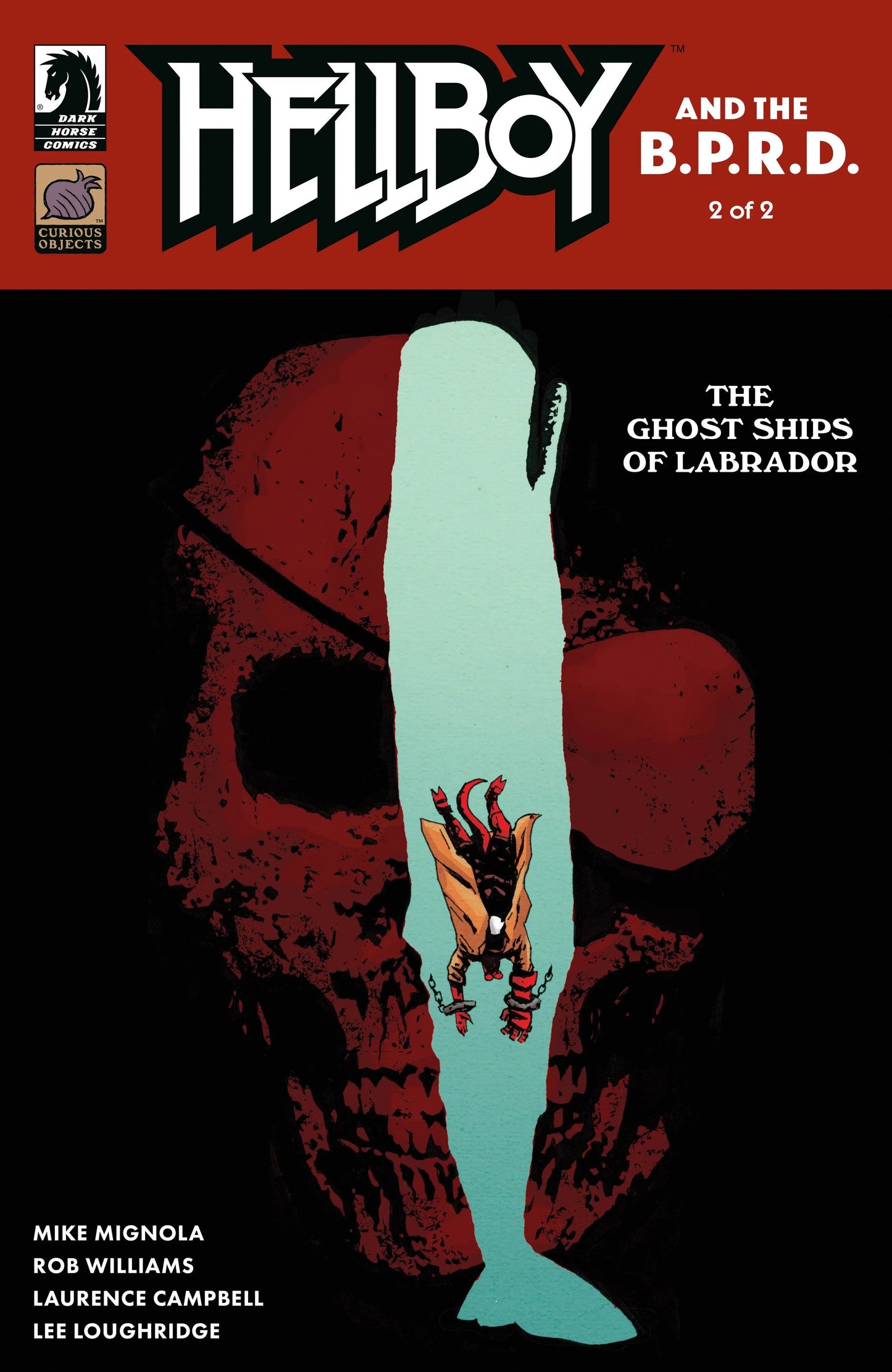 Hellboy and the B.P.R.D.: The Ghost Ships of Labrador #2 (CVR A) (Laurence Campbell) Dark Horse Comics