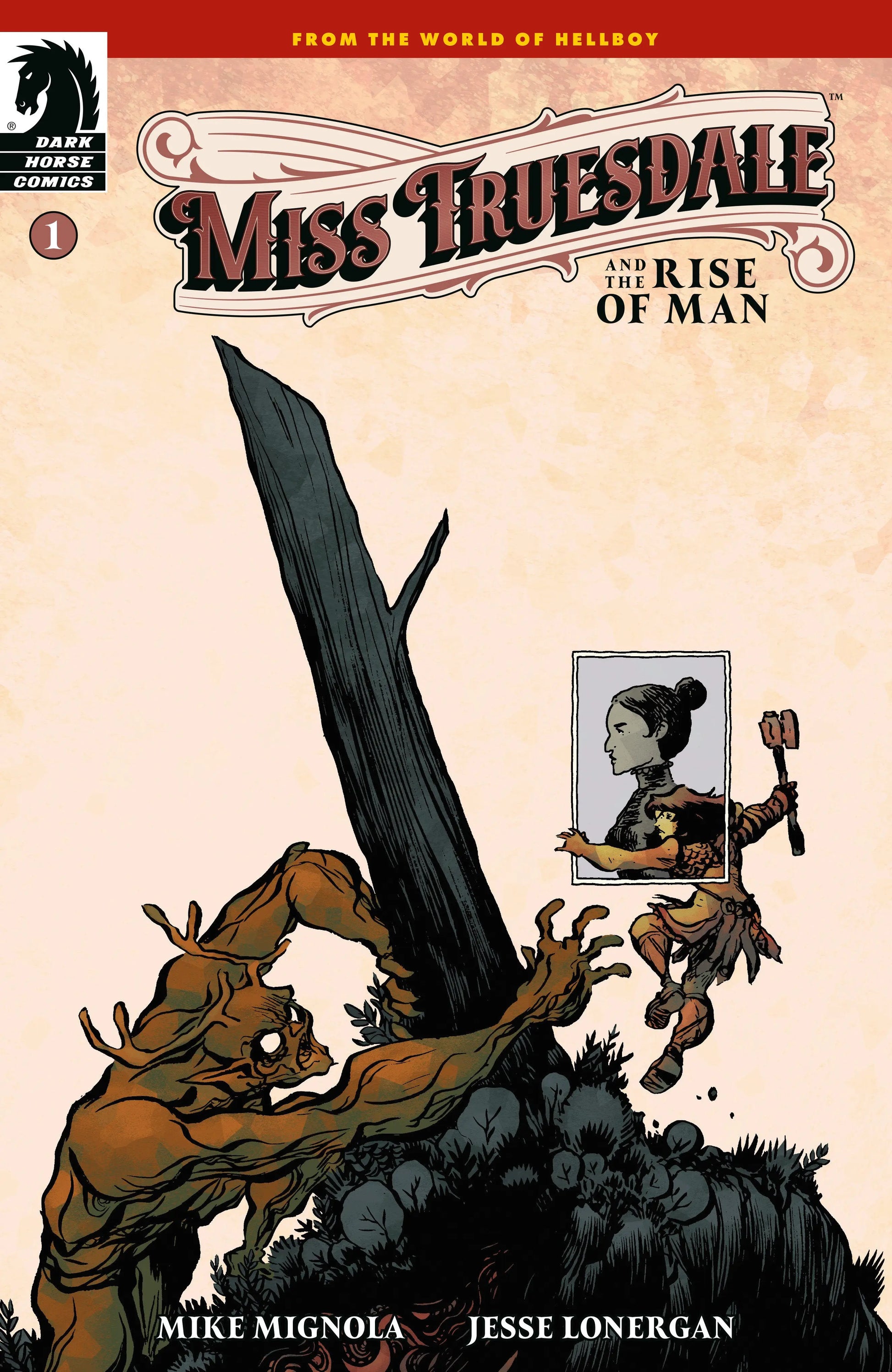 Miss Truesdale and the Rise of Man #1 (CVR A) (Jesse Lonergan) Dark Horse Comics