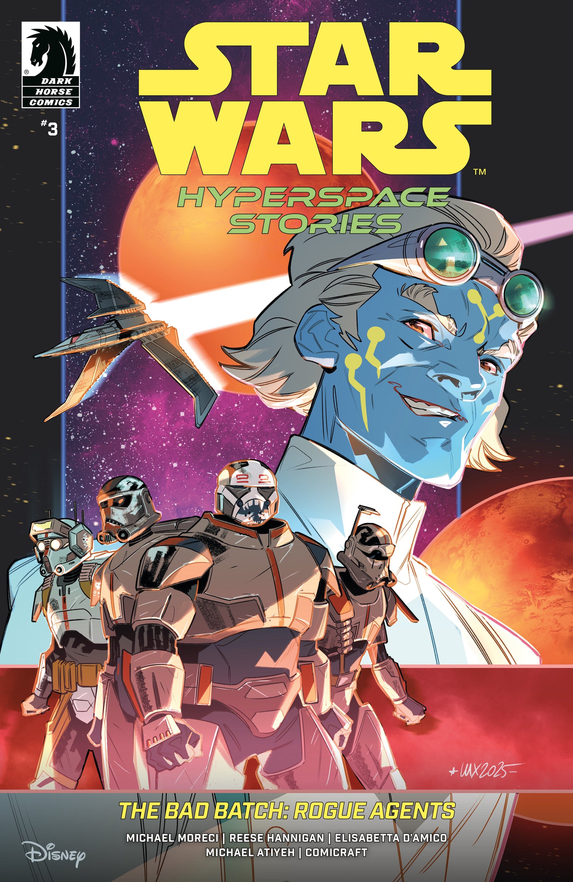 Star Wars: Hyperspace Stories: The Bad Batch--Rogue Agents #3 (CVR A) (Valeria Favoccia) Dark Horse Comics