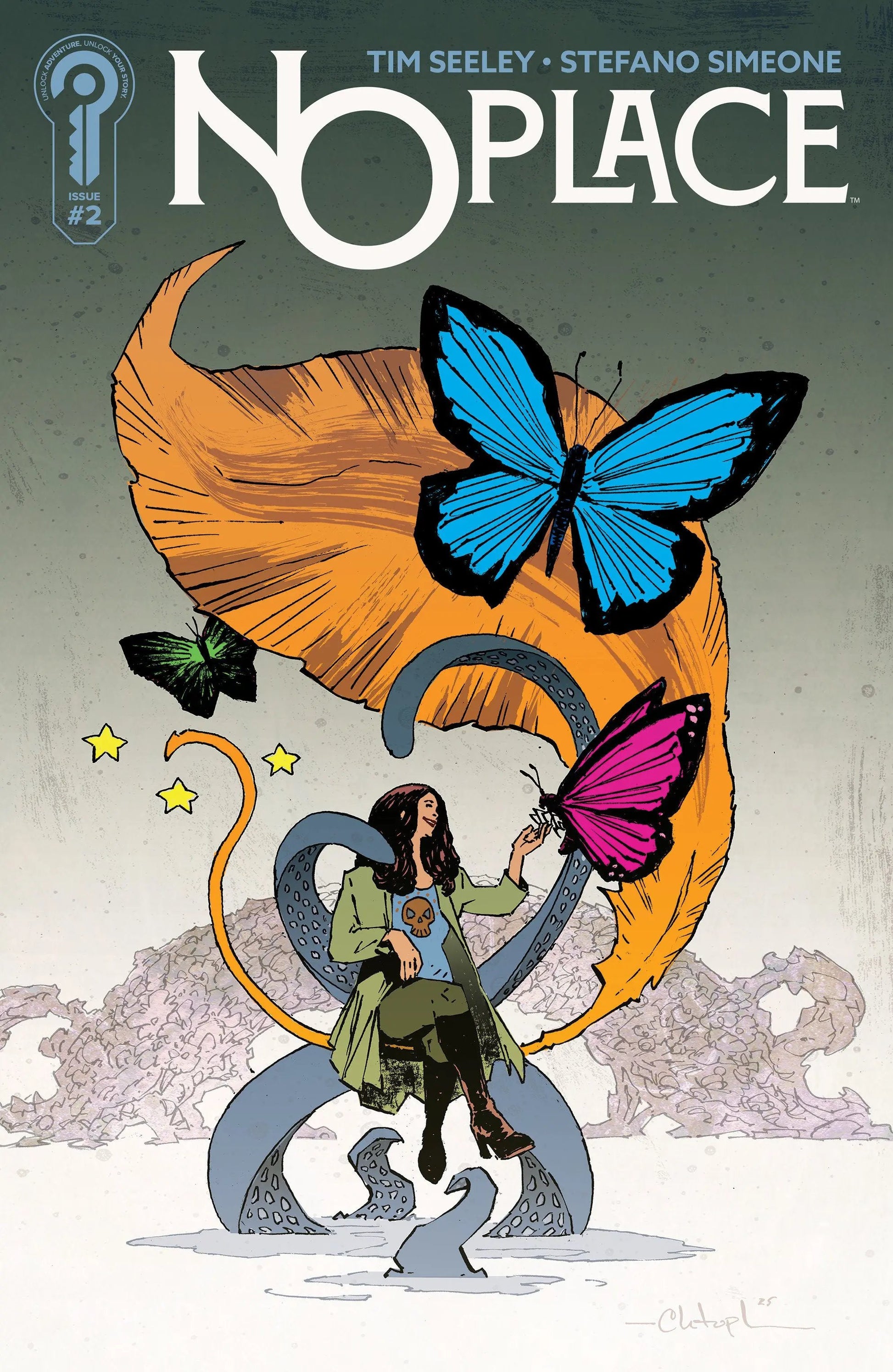 NO Place #2 Cover B Chris Mitten Ignition Press