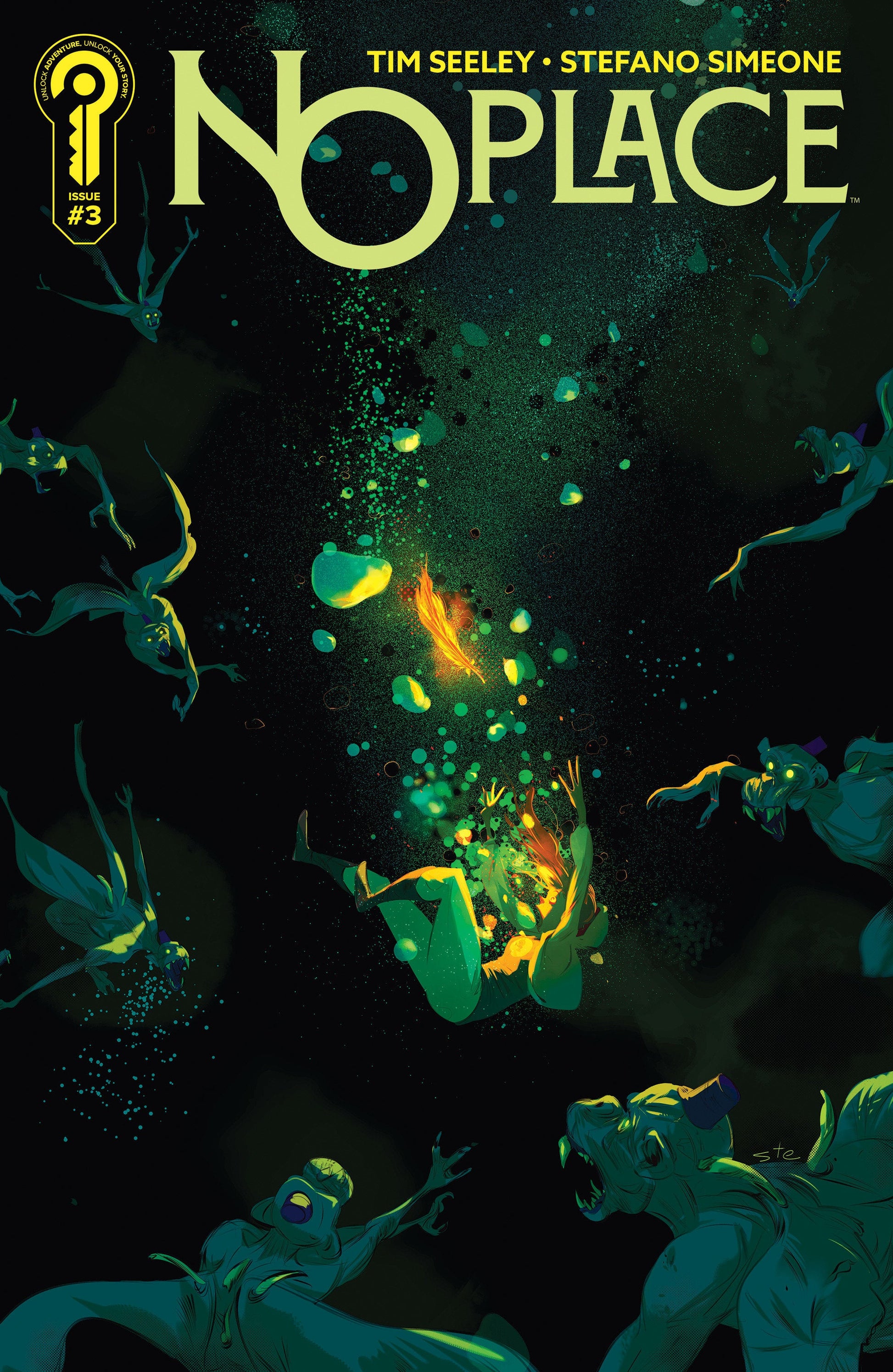 NO Place #3 Cover A Stefano Simeone Ignition Press