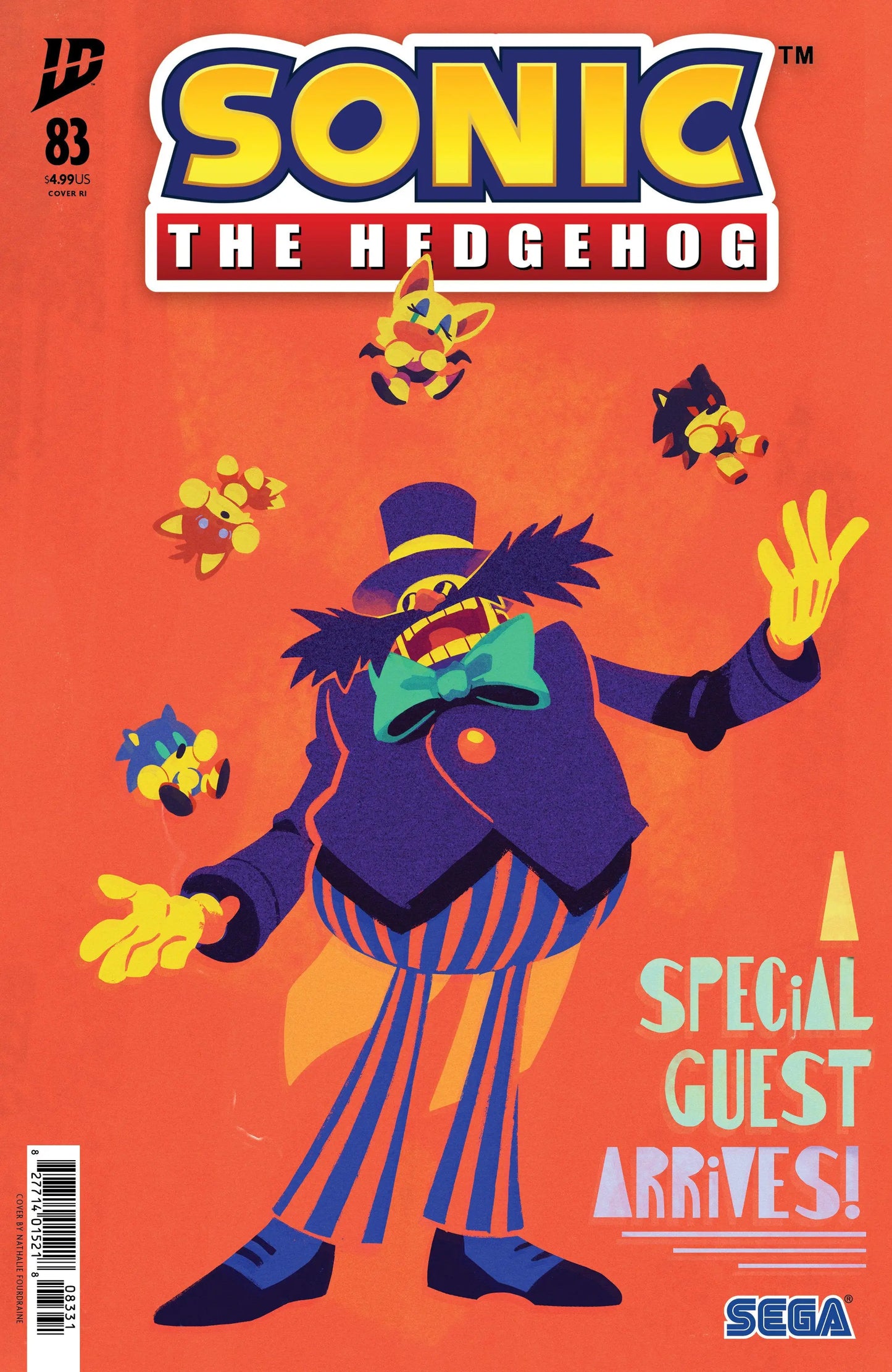 Sonic the Hedgehog #83 Variant RI (15) (Fourdraine) IDW Publishing