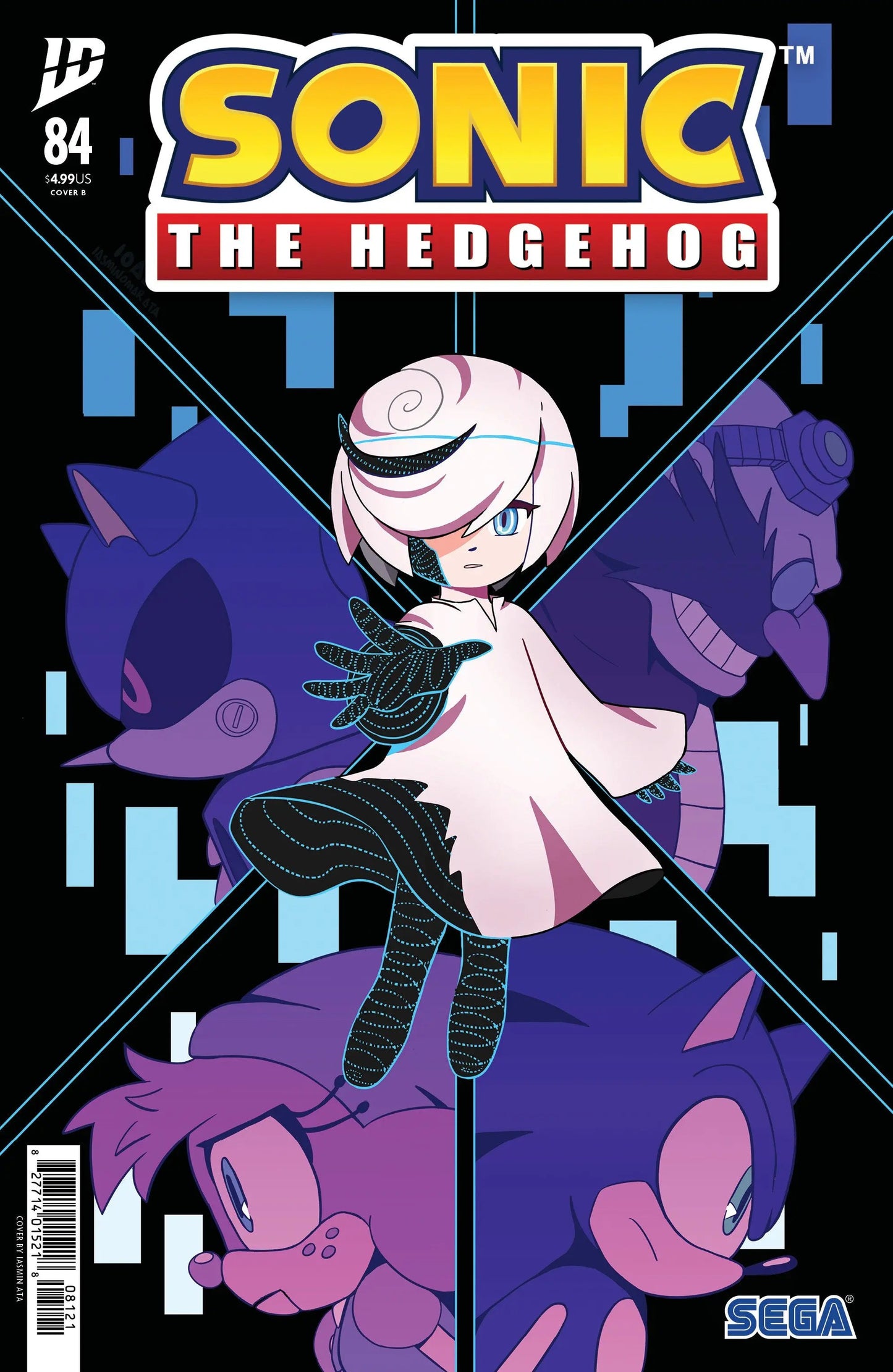 Sonic the Hedgehog #84 Variant B (Ata) IDW Publishing