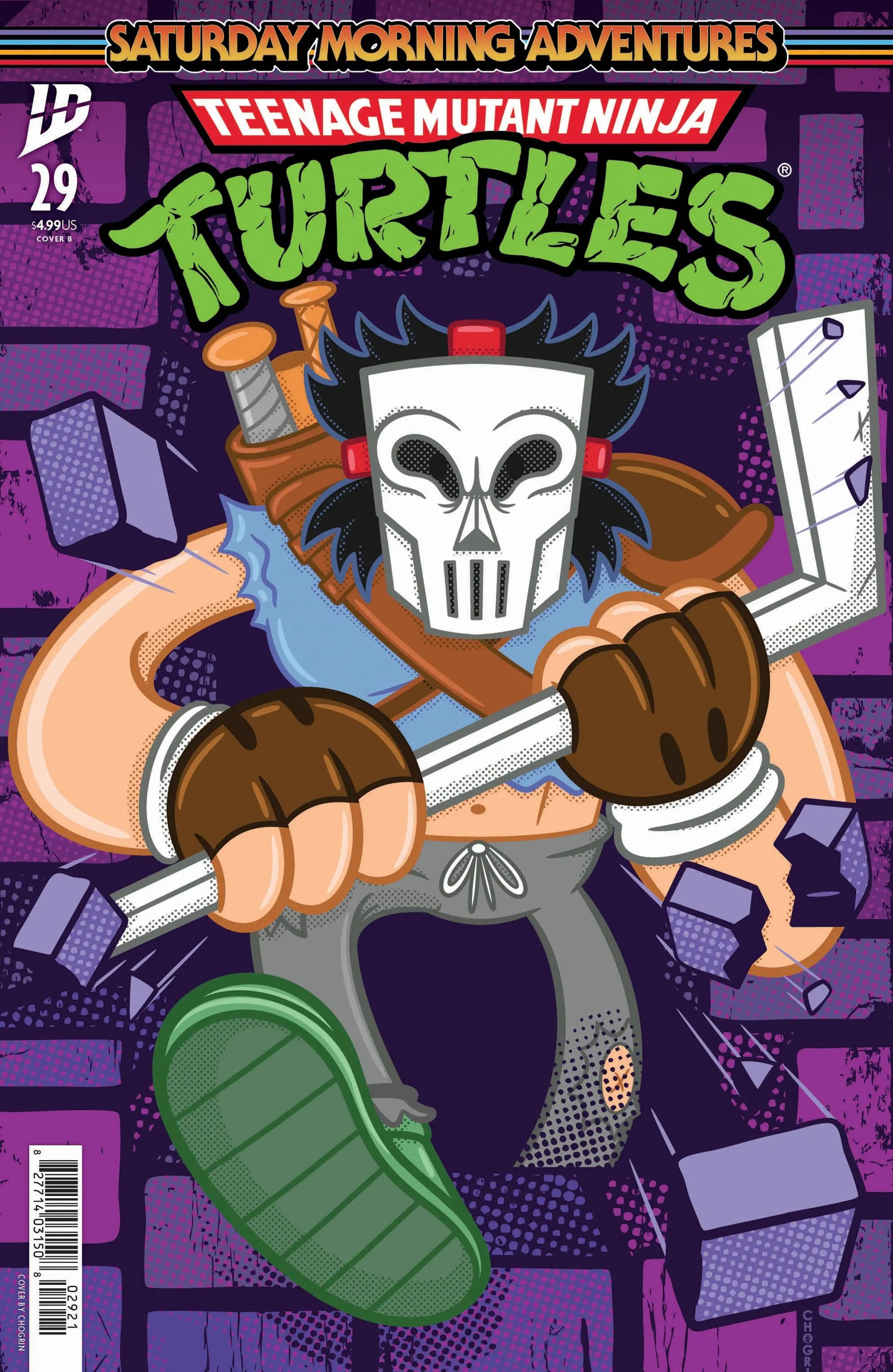 Teenage Mutant Ninja Turtles: Saturday Morning Adventures #29 Variant B (Chogrin) IDW Publishing