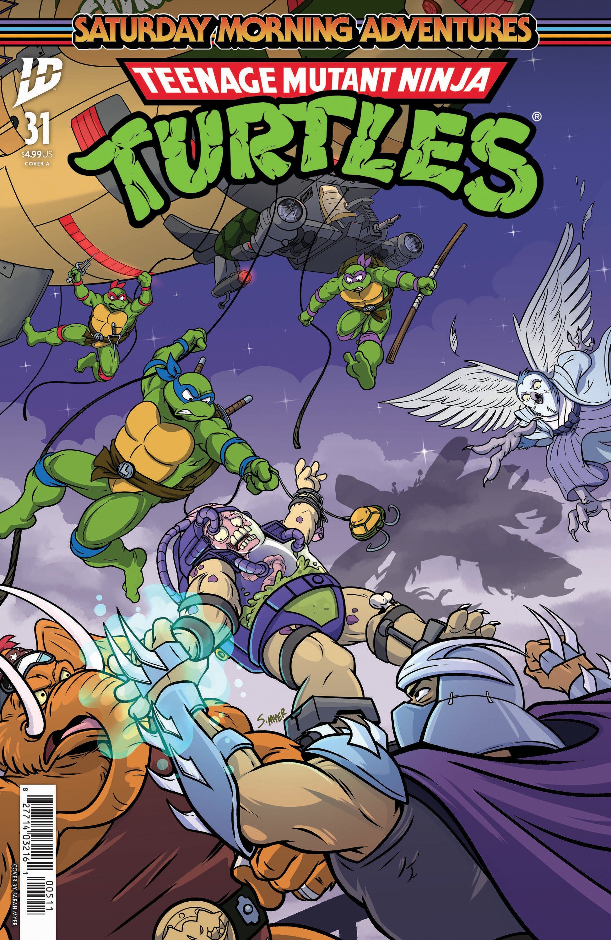 Teenage Mutant Ninja Turtles: Saturday Morning Adventures #31 Cover A (Myer) IDW Publishing