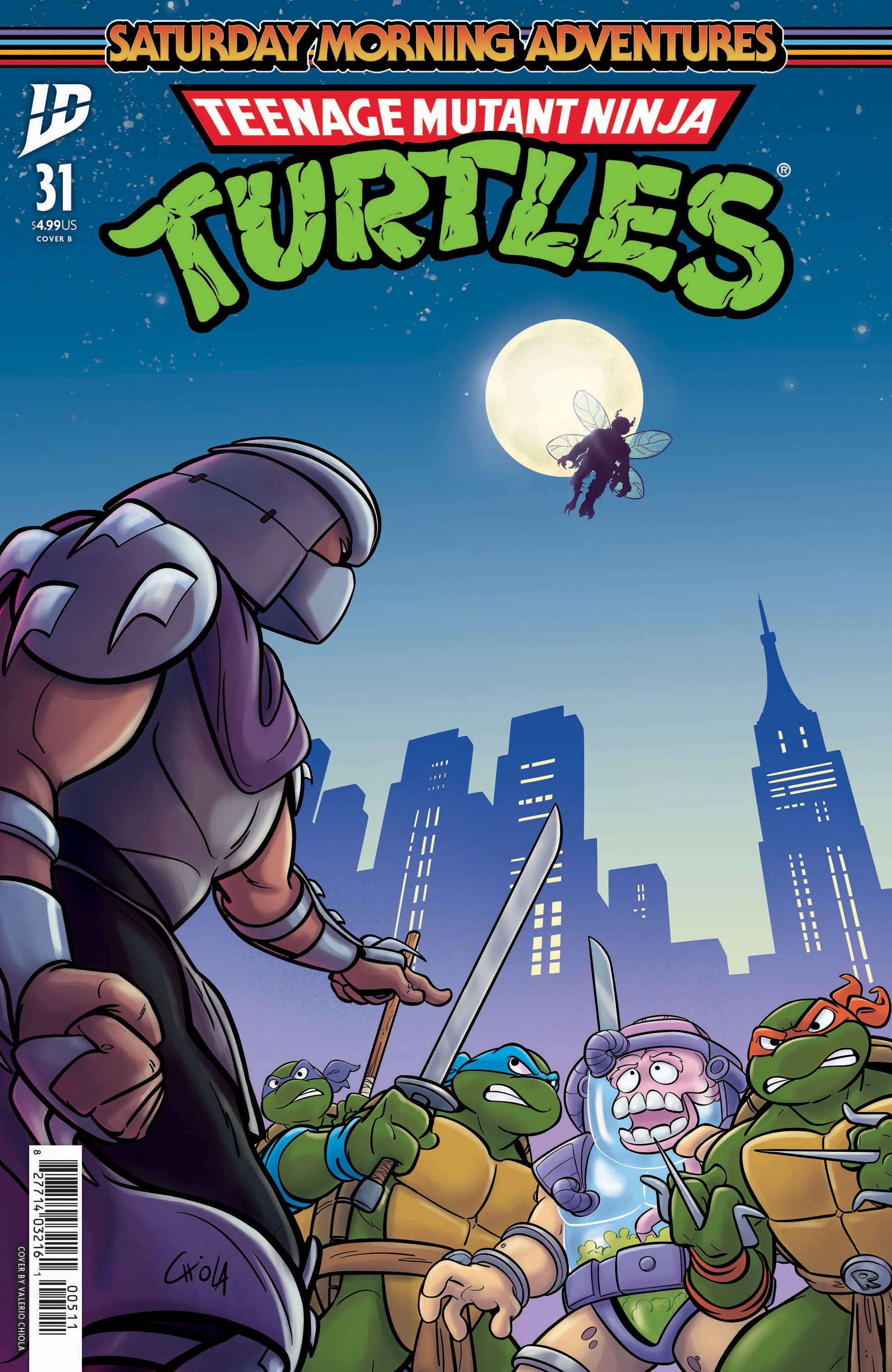 Teenage Mutant Ninja Turtles: Saturday Morning Adventures #31 Variant B (Chiola ) IDW Publishing